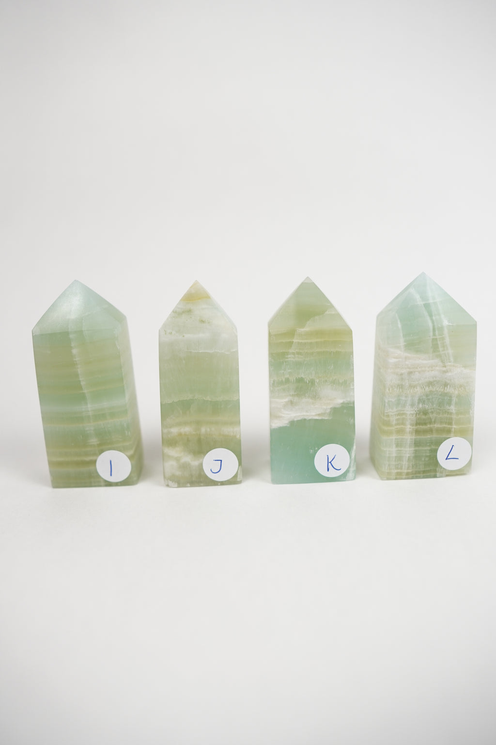 Pistachio Calcite Towers- Choose Your Own