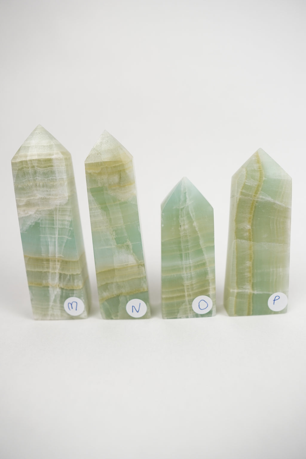 Pistachio Calcite Towers- Choose Your Own
