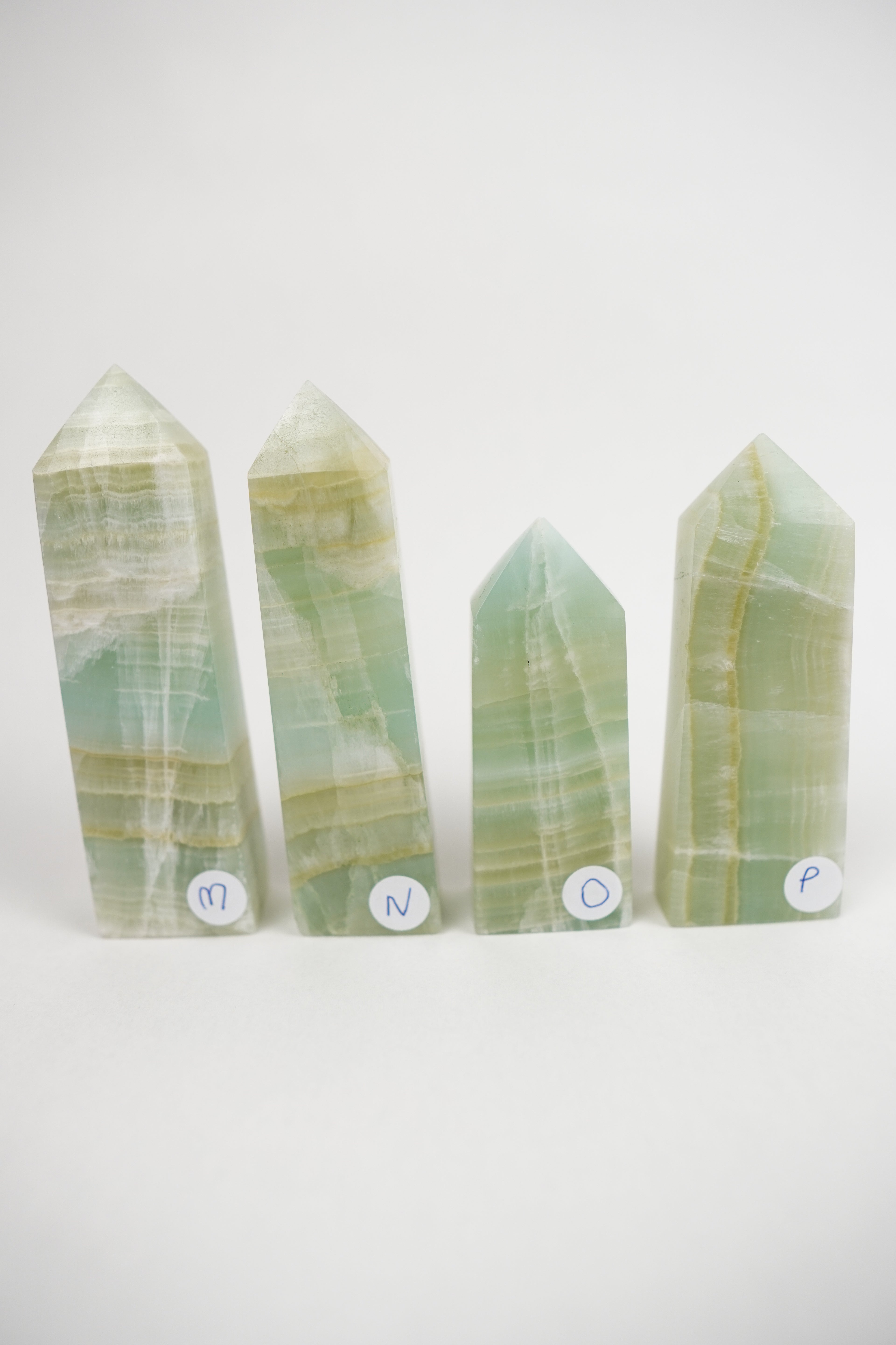 Pistachio Calcite Towers- Choose Your Own