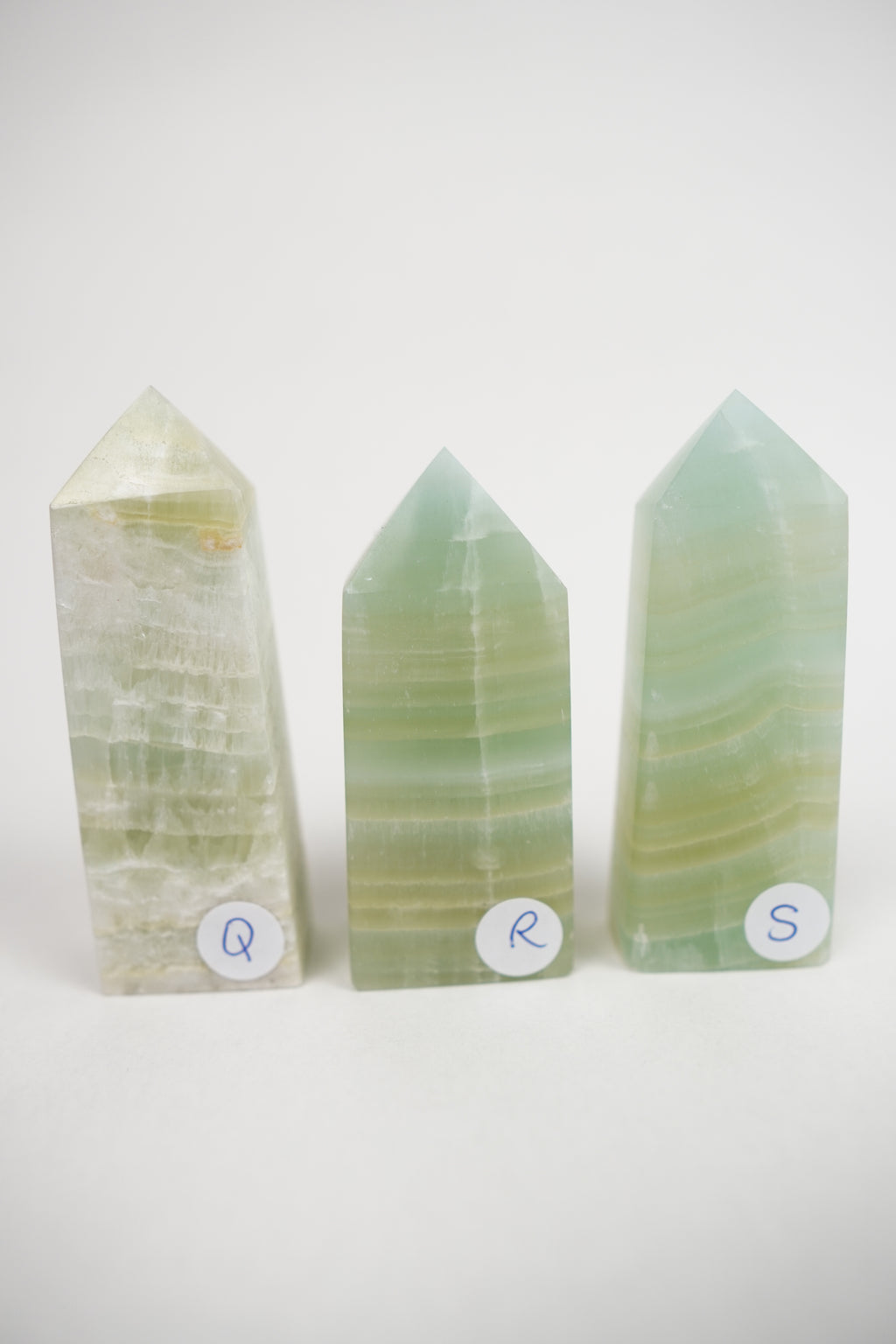 Pistachio Calcite Towers- Choose Your Own