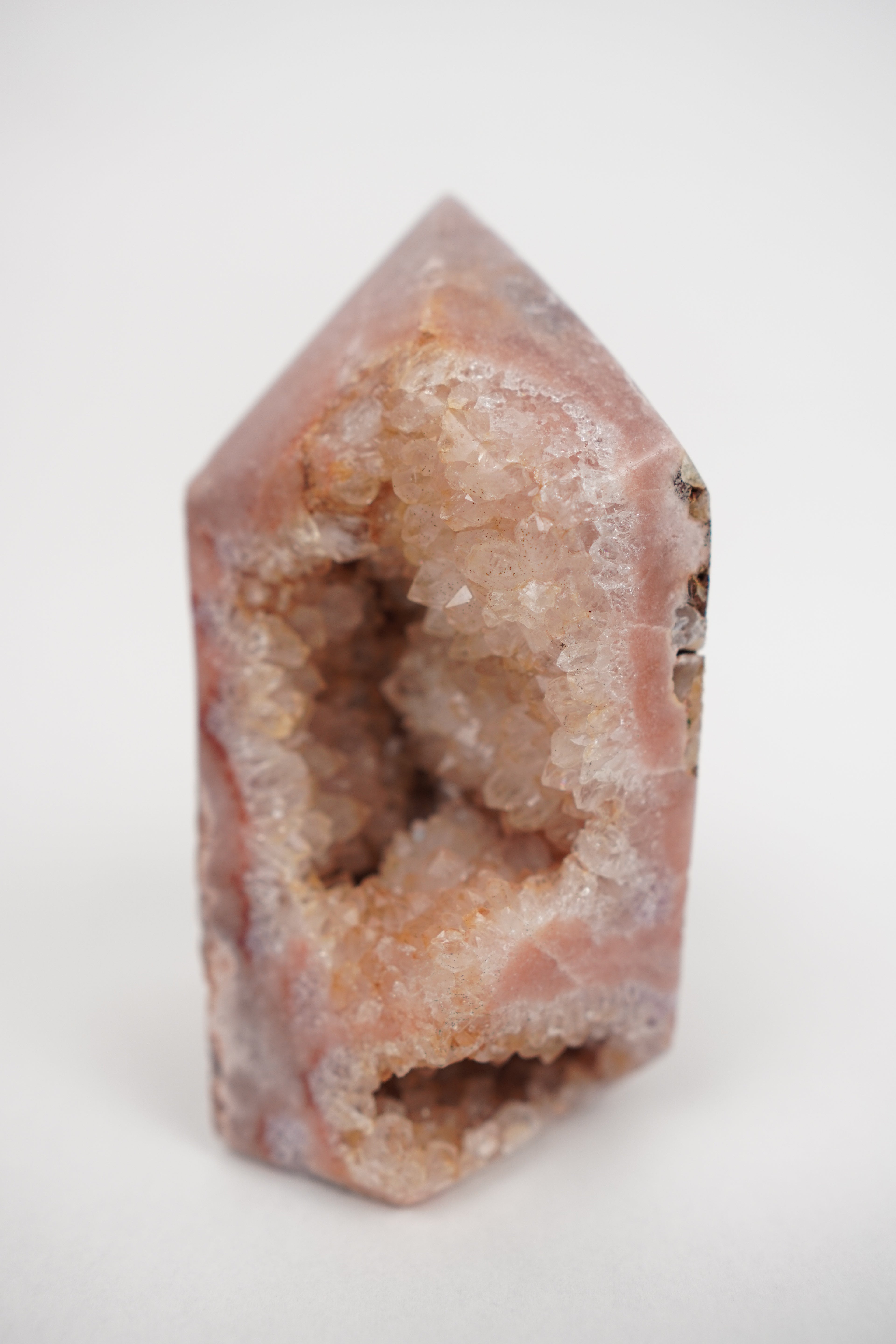Druzy Pink Amethyst Tower