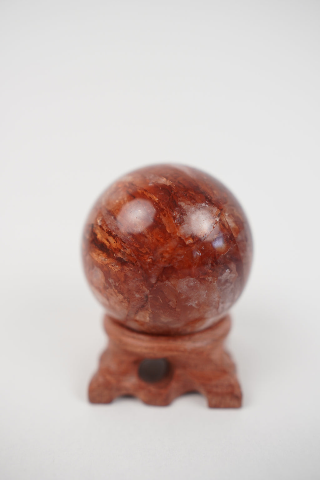 Fire Quartz Sphere