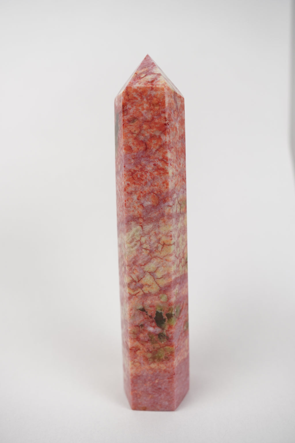 Thulite with Epidote Tower