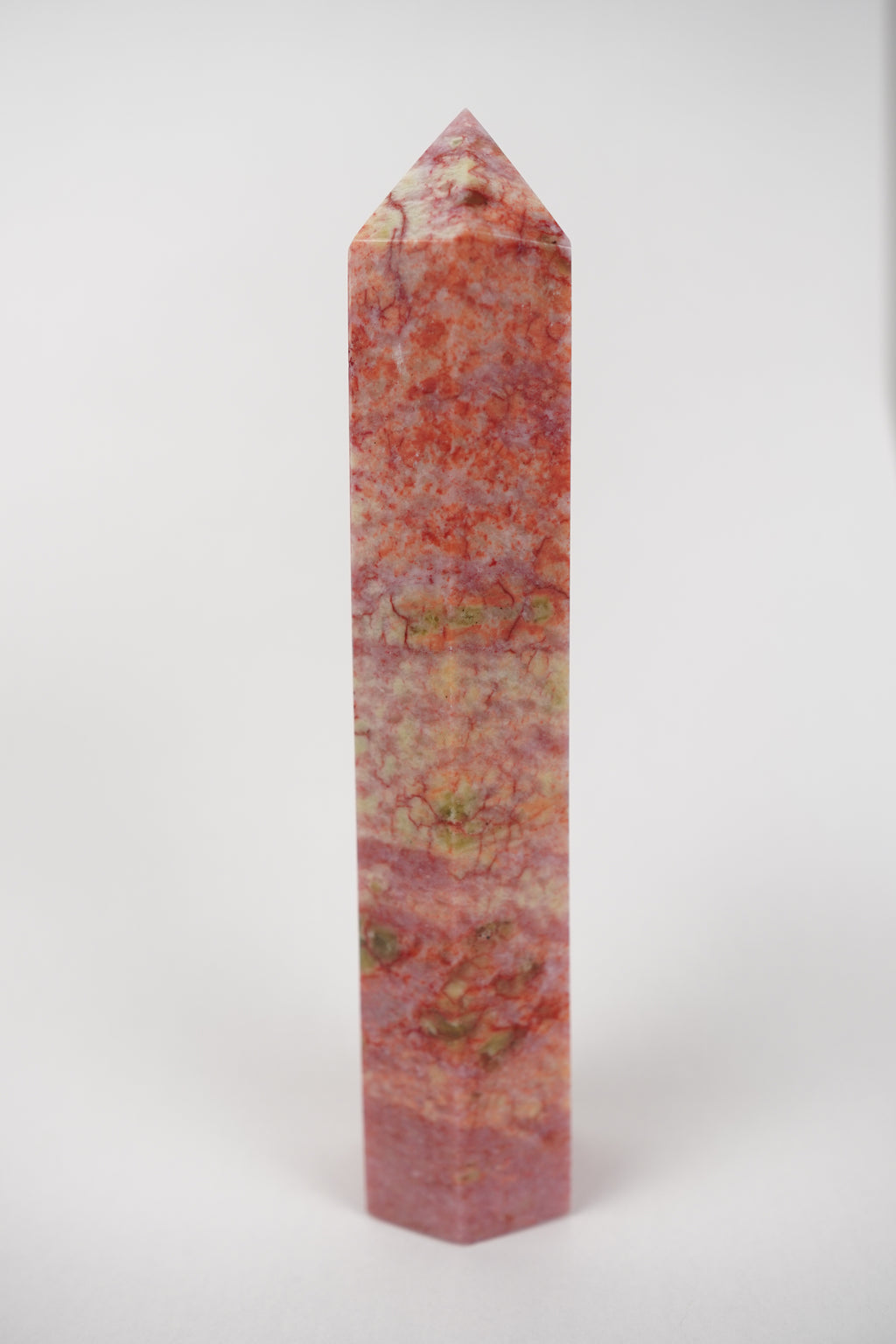 Thulite with Epidote Tower