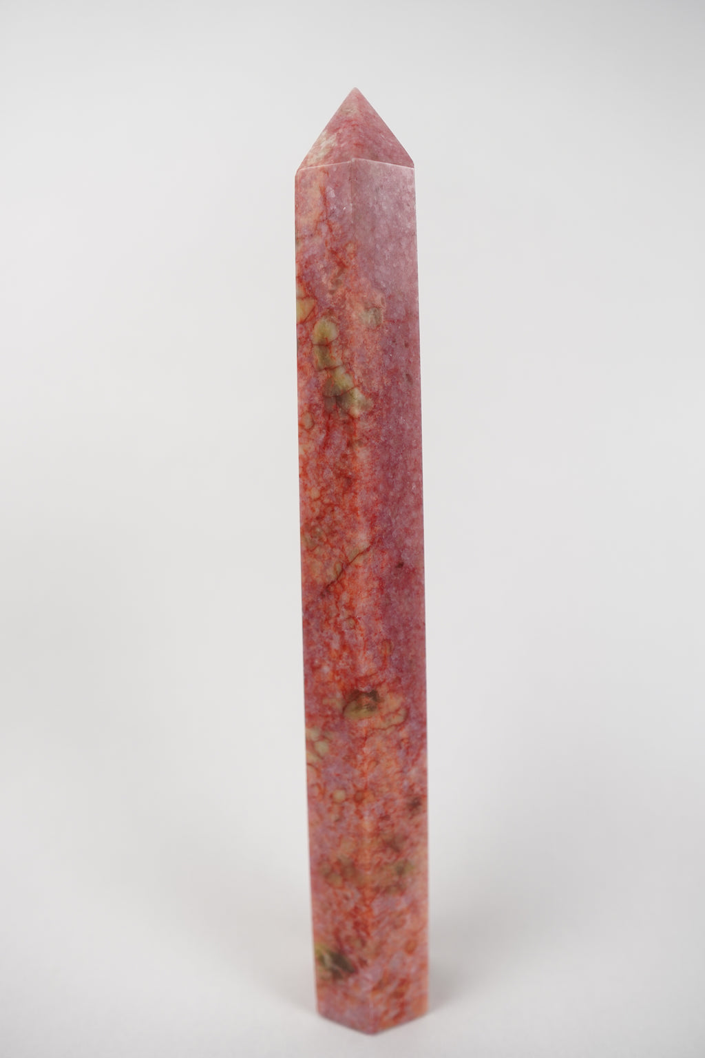 Thulite with Epidote Tower