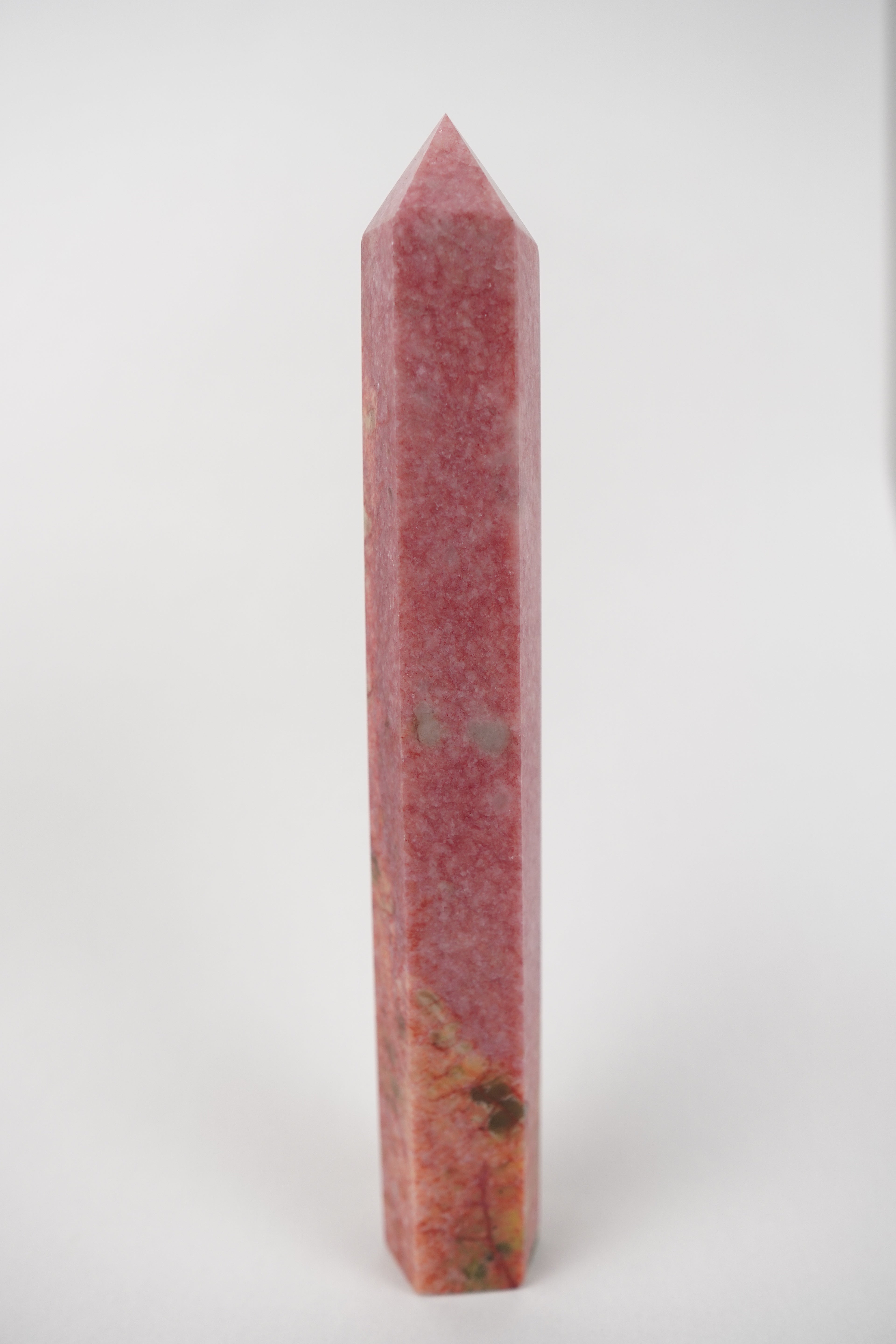 Thulite with Epidote Tower