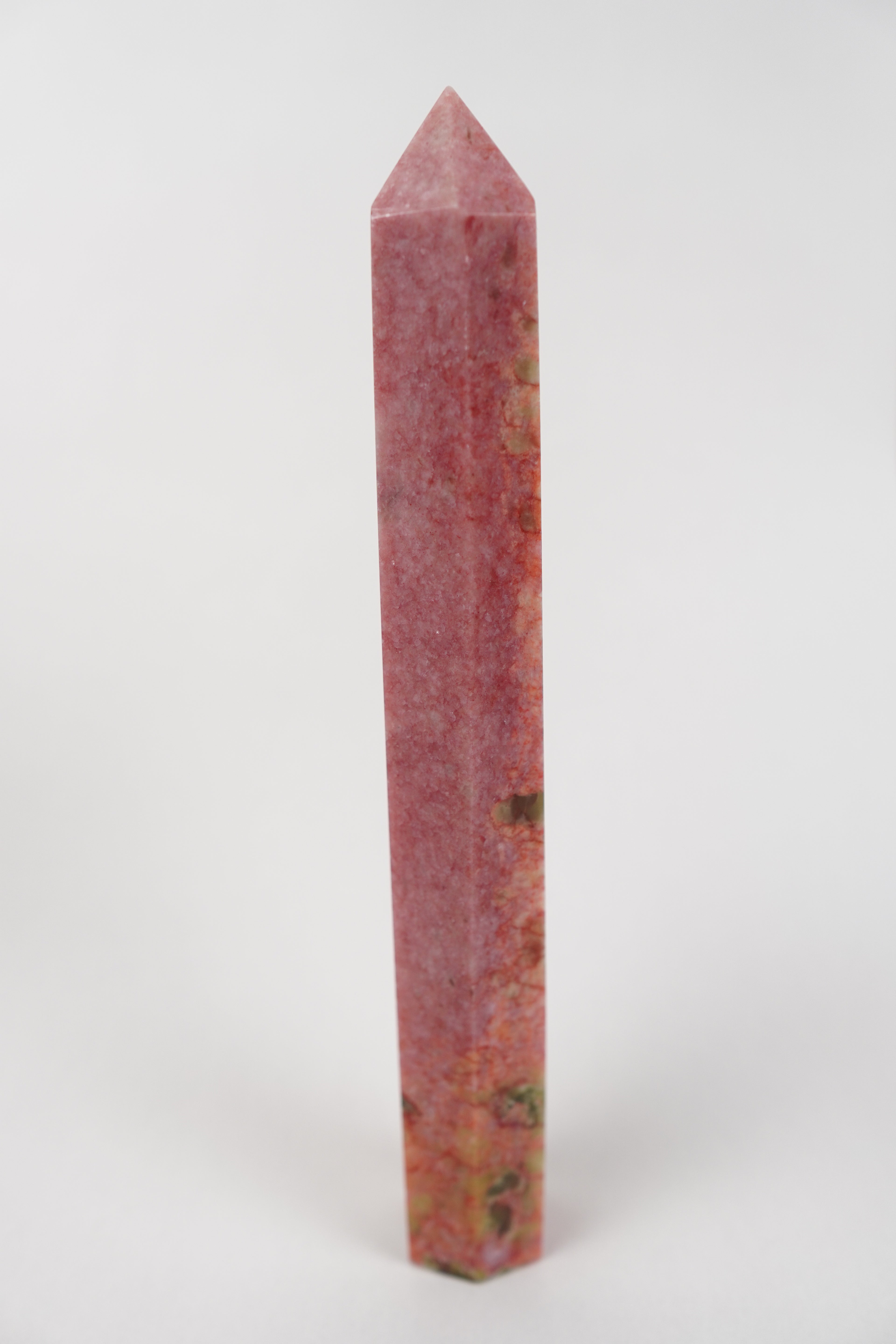 Thulite with Epidote Tower