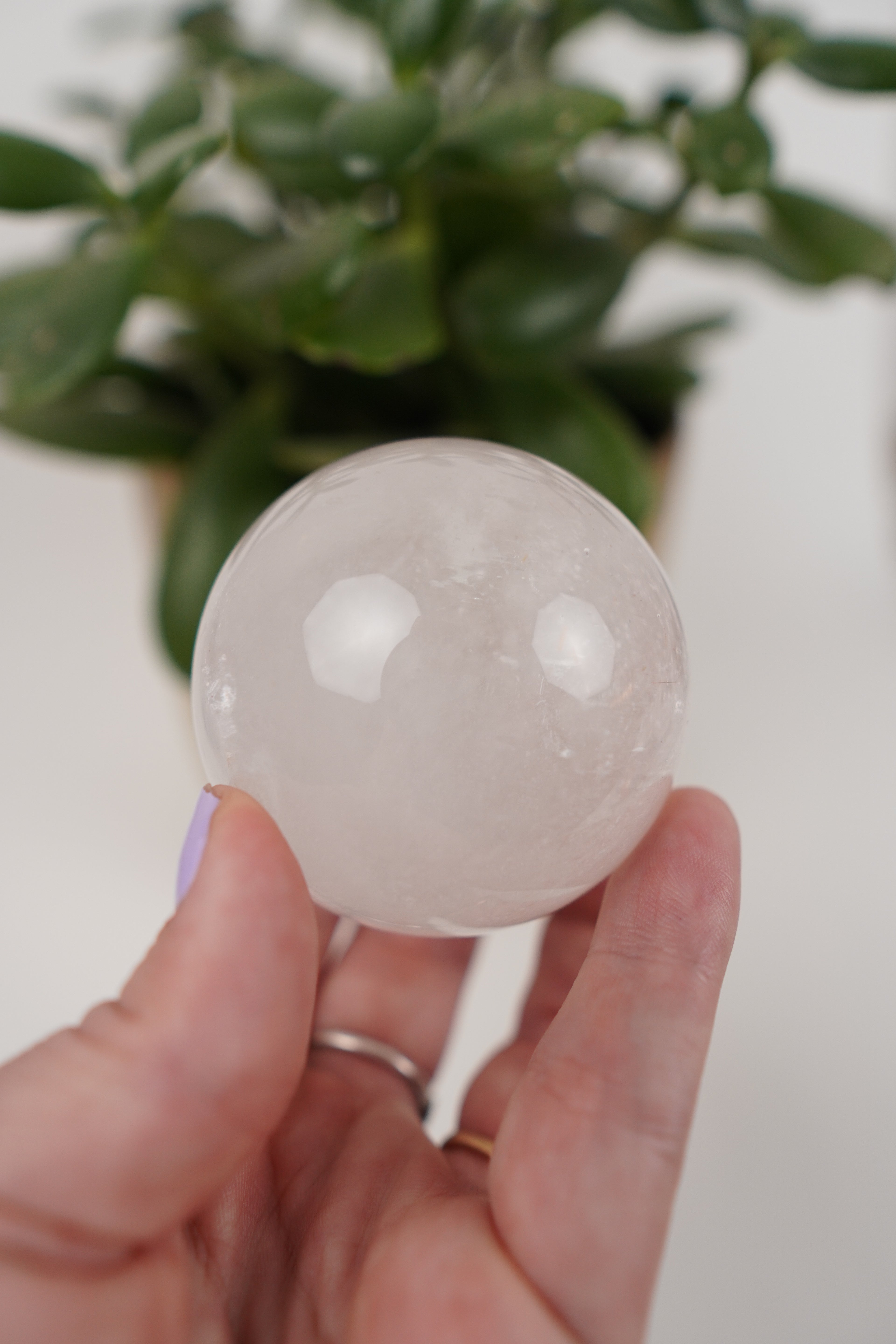 Clear Quartz Sphere