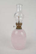 Pink Calcite Kerosene Lamp