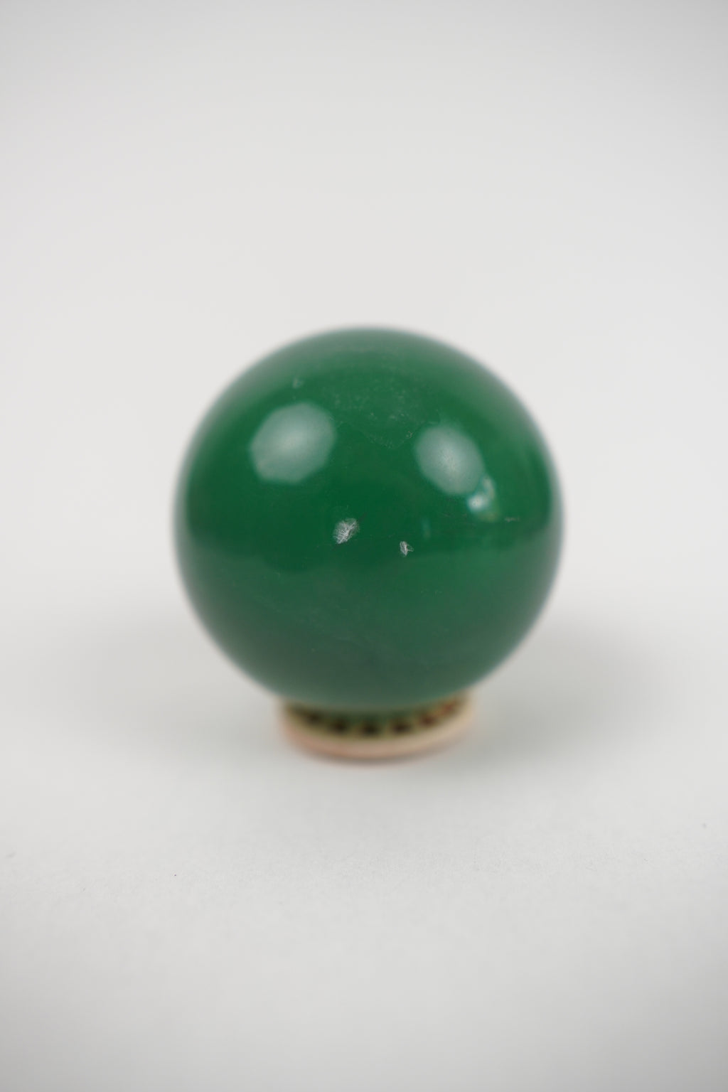 Green Fluorite Sphere
