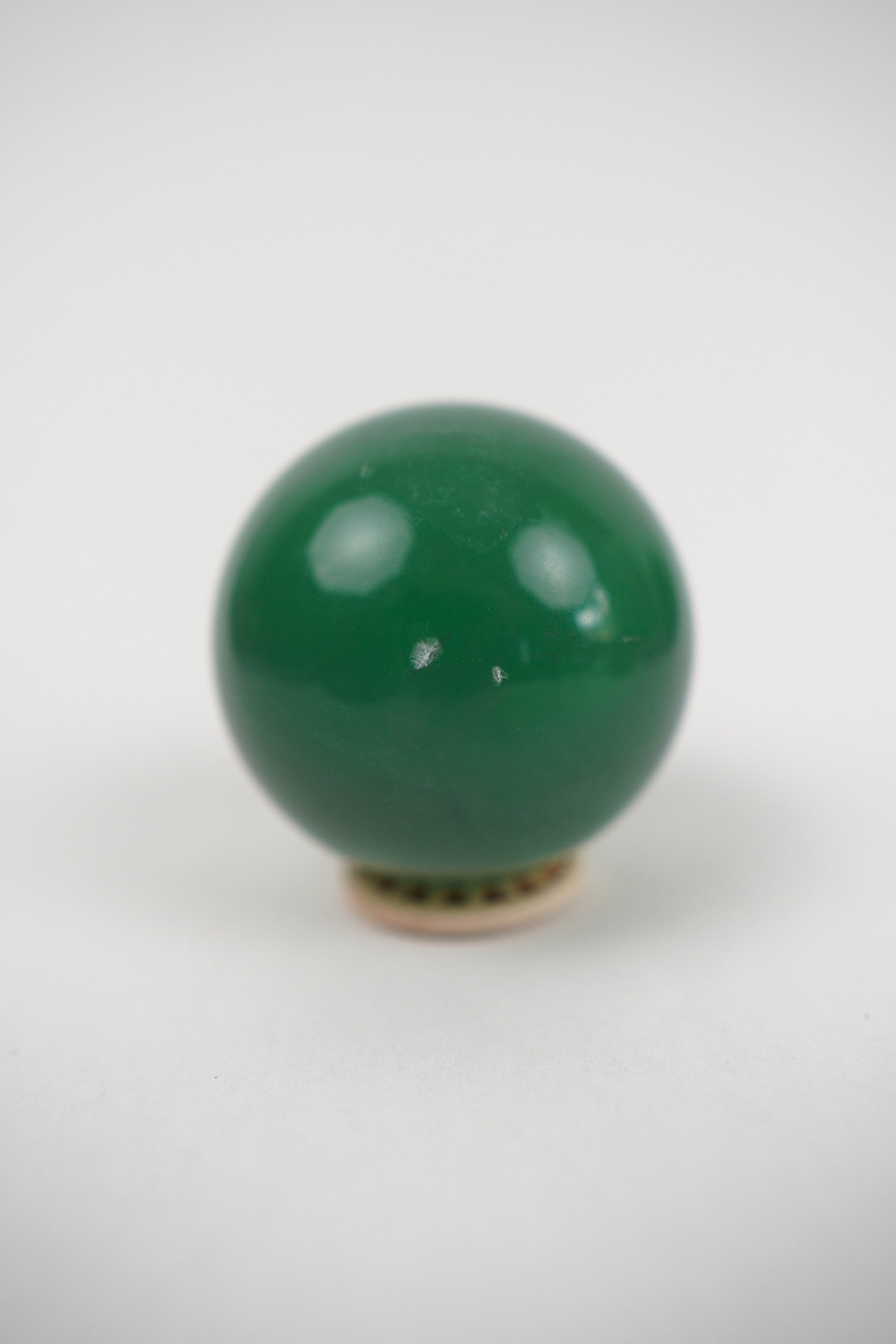 Green Fluorite Sphere