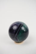 Green & Purple Fluorite Sphere
