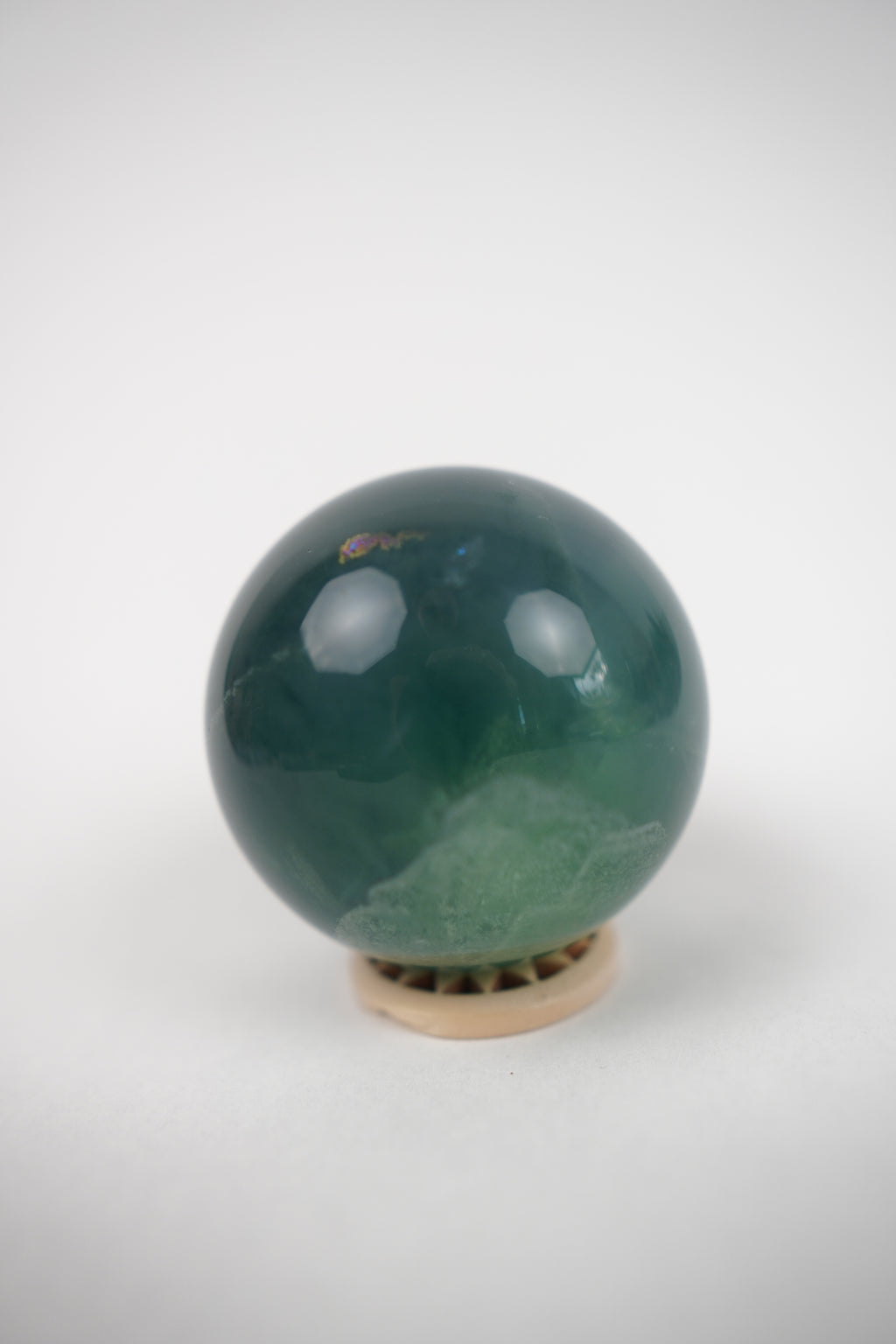 Green & Blue Fluorite Sphere