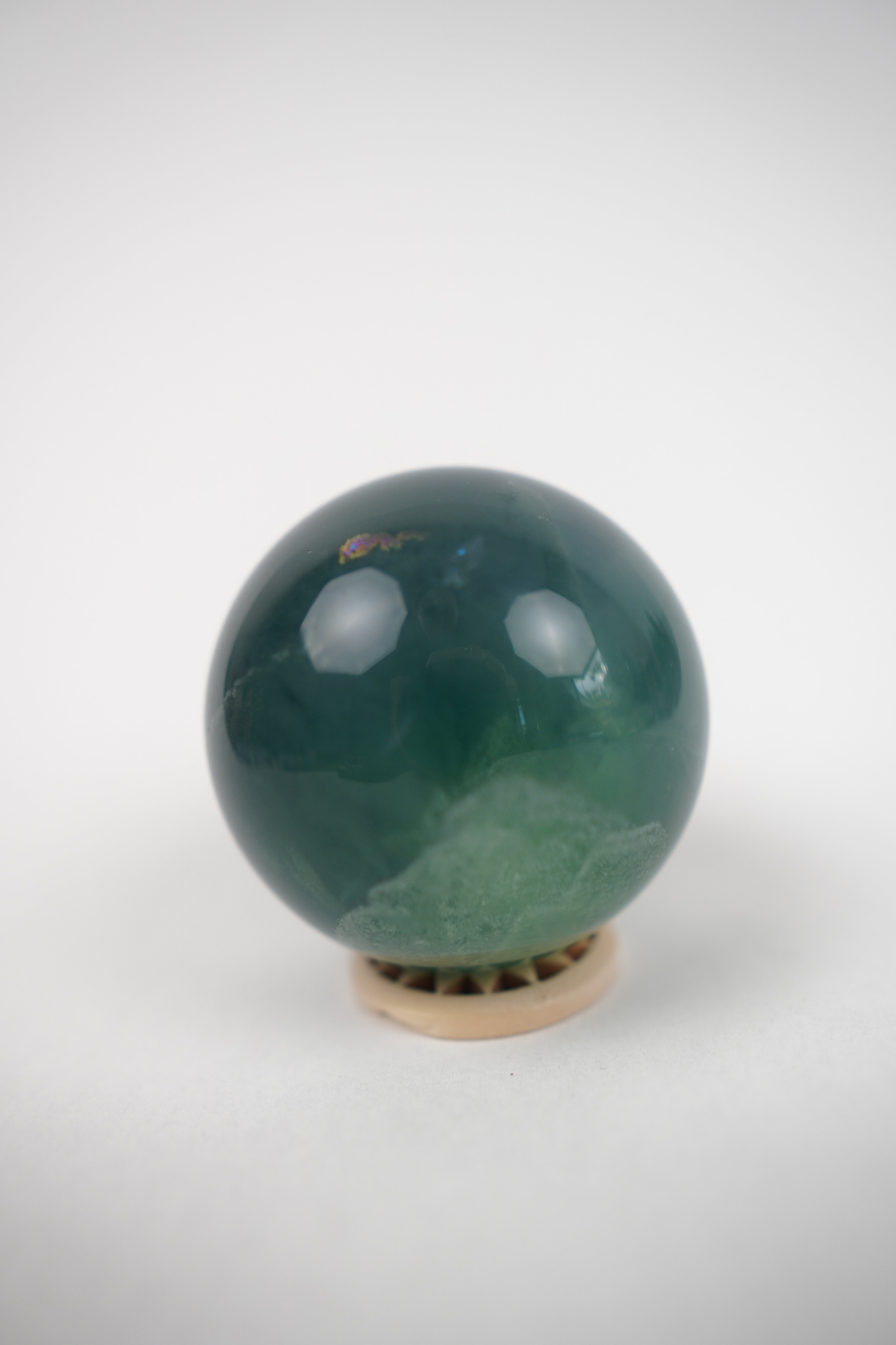 Green & Blue Fluorite Sphere