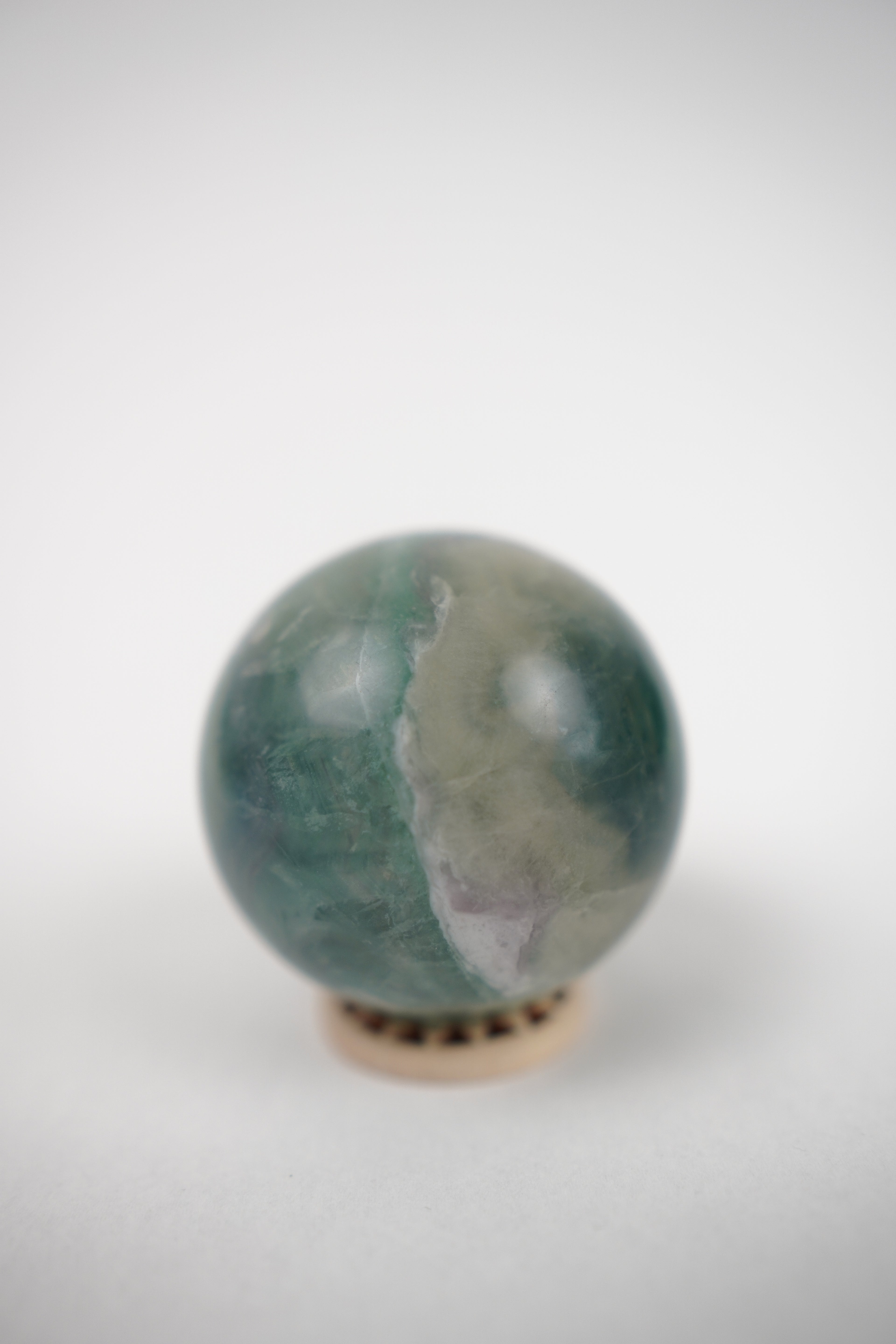 Seafoam Fluorite Sphere