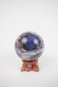 Blue Flower Agate Sphere