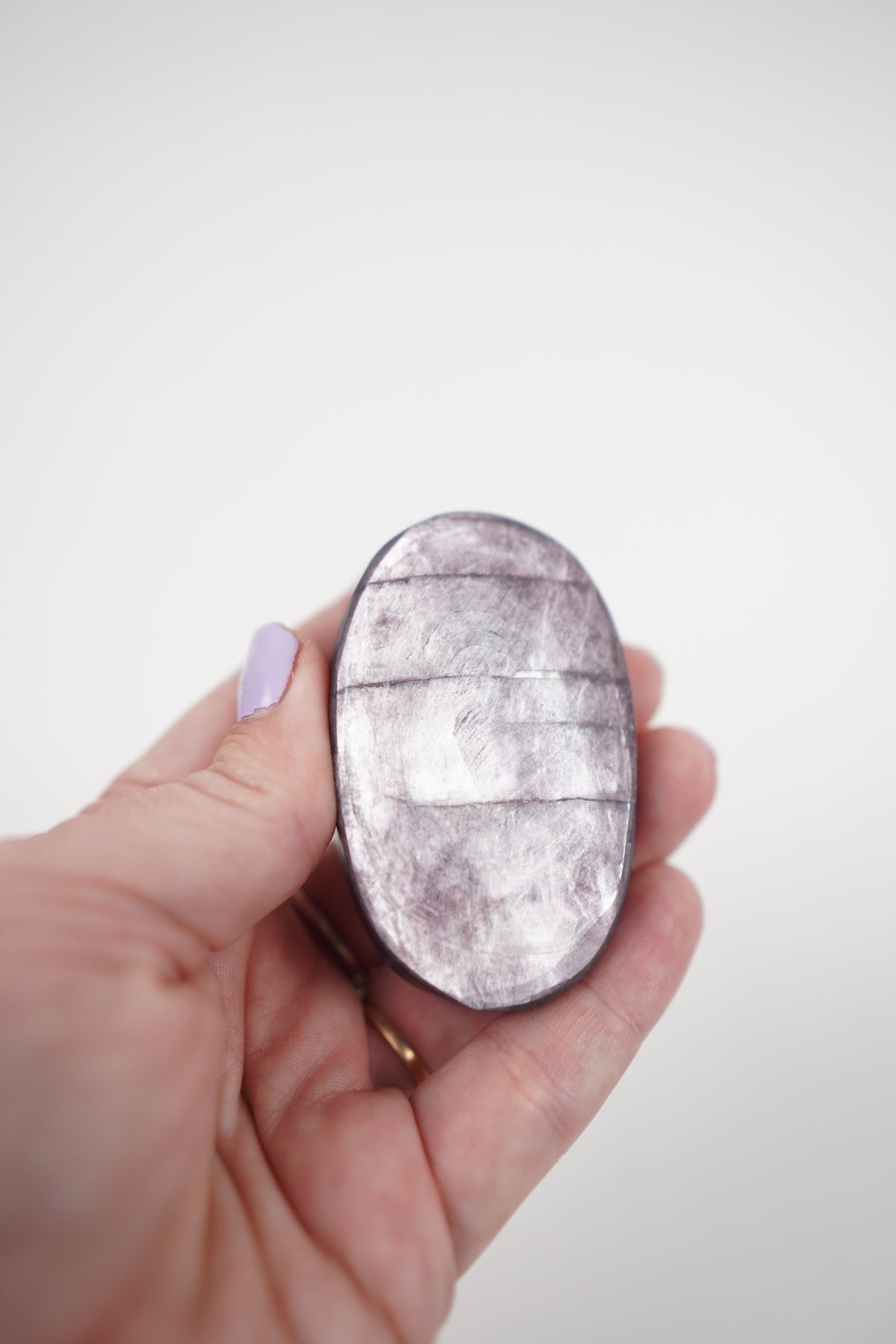 Purple Mica Palm Stones- Choose Your Own
