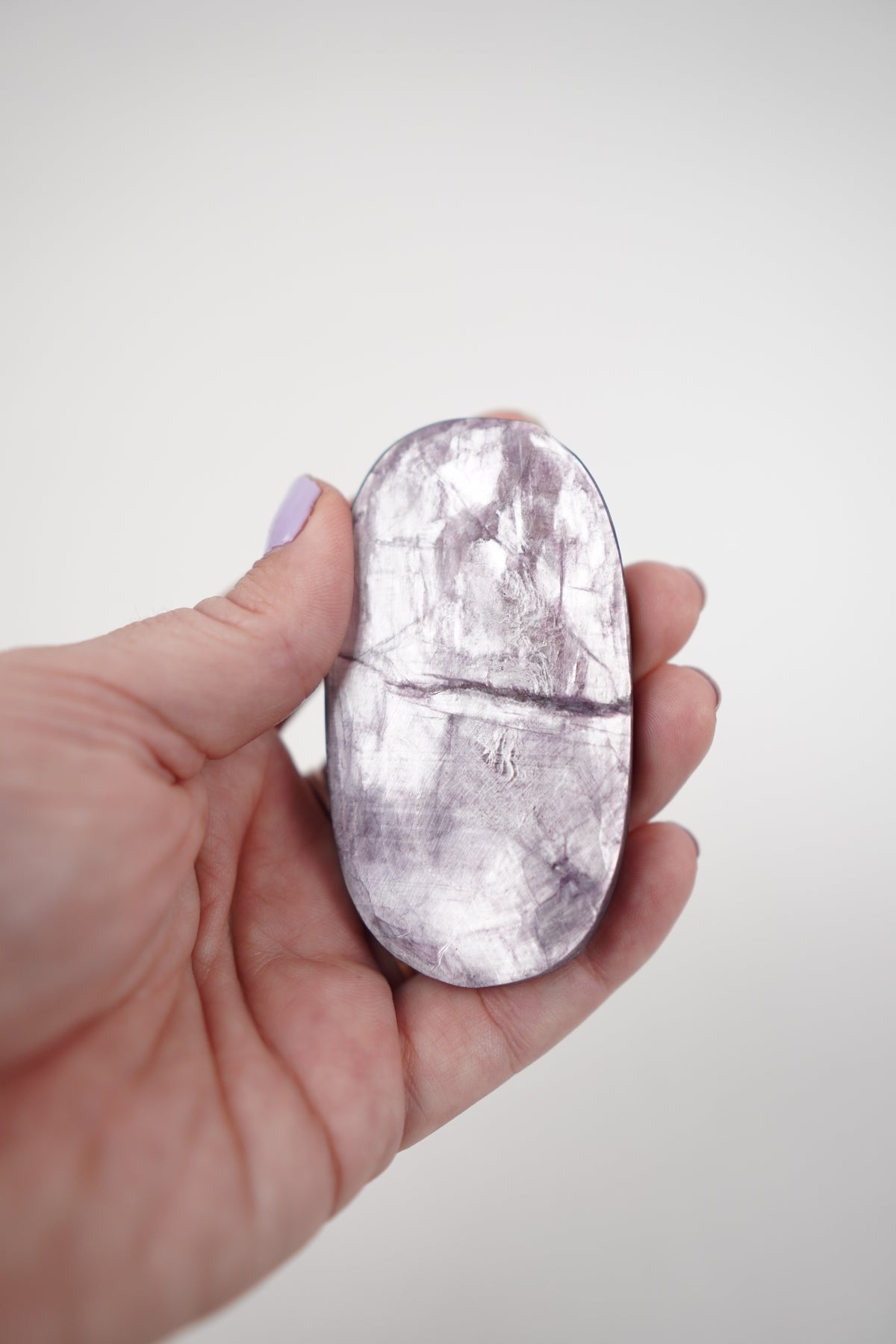Purple Mica Palm Stones- Choose Your Own