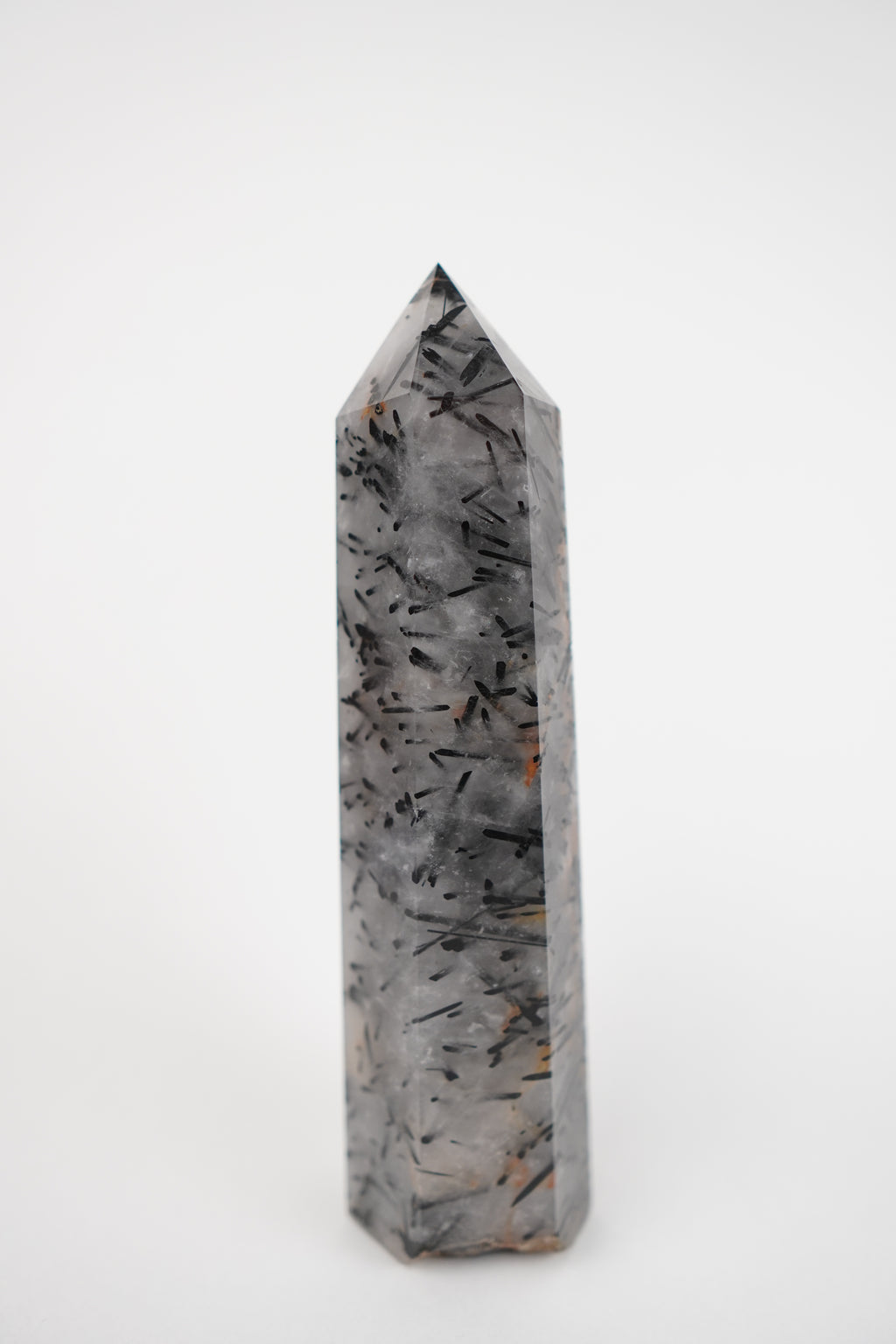 Large Tourmaline in Quartz Tower