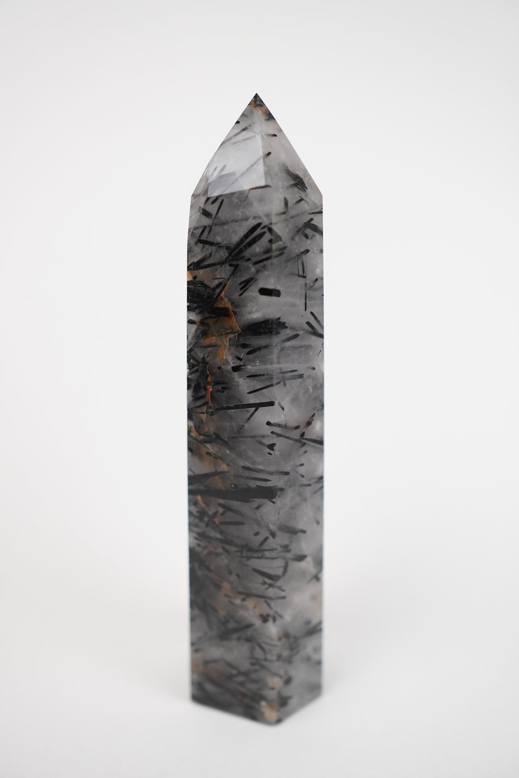 Large Tourmaline in Quartz Tower