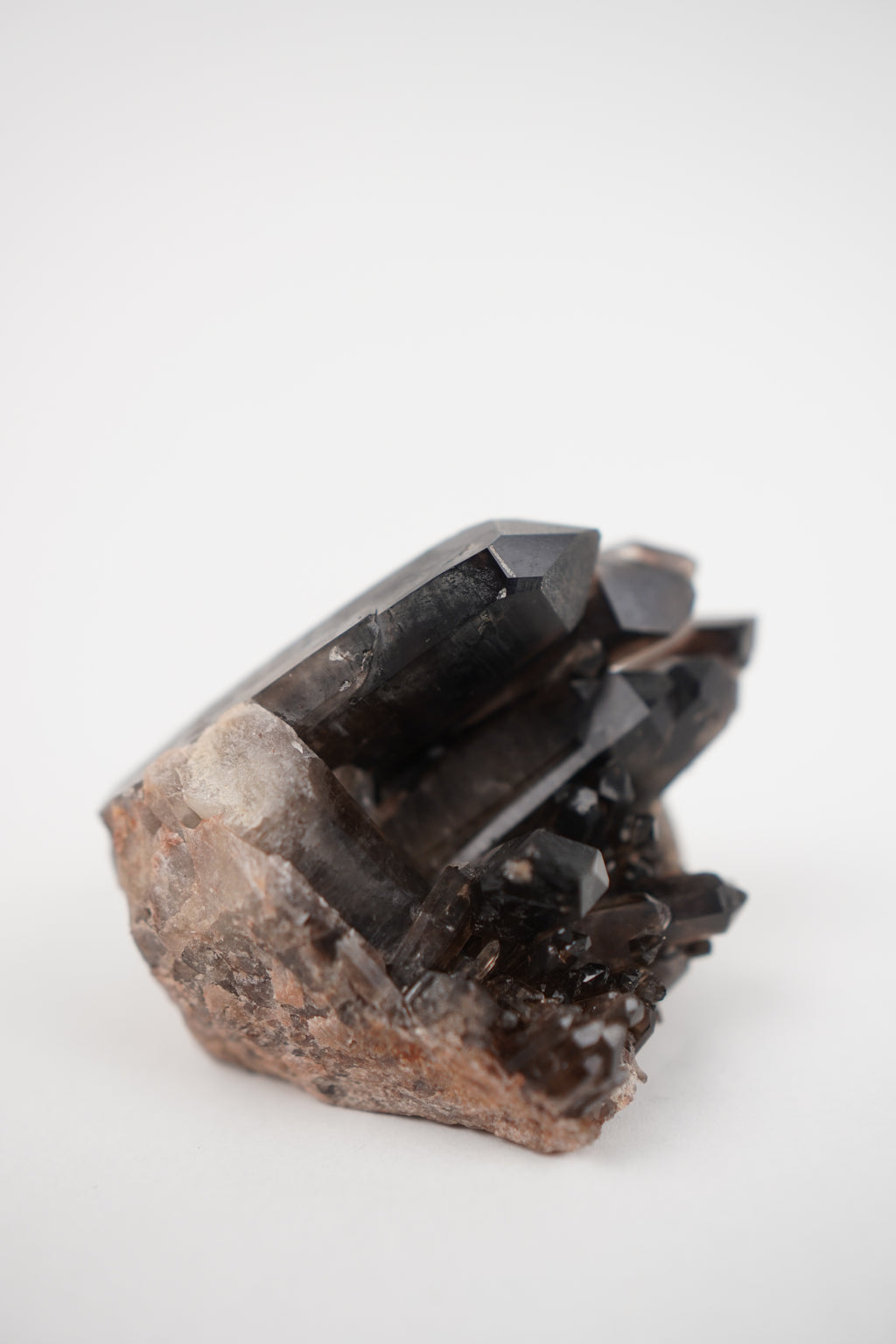 Smoky Quartz Cluster