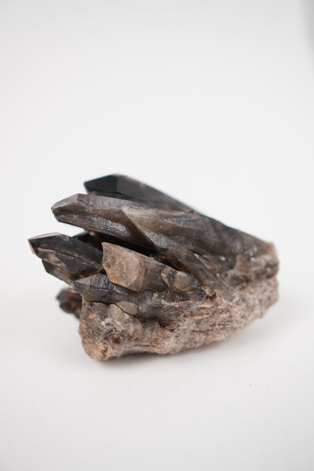 Smoky Quartz Cluster