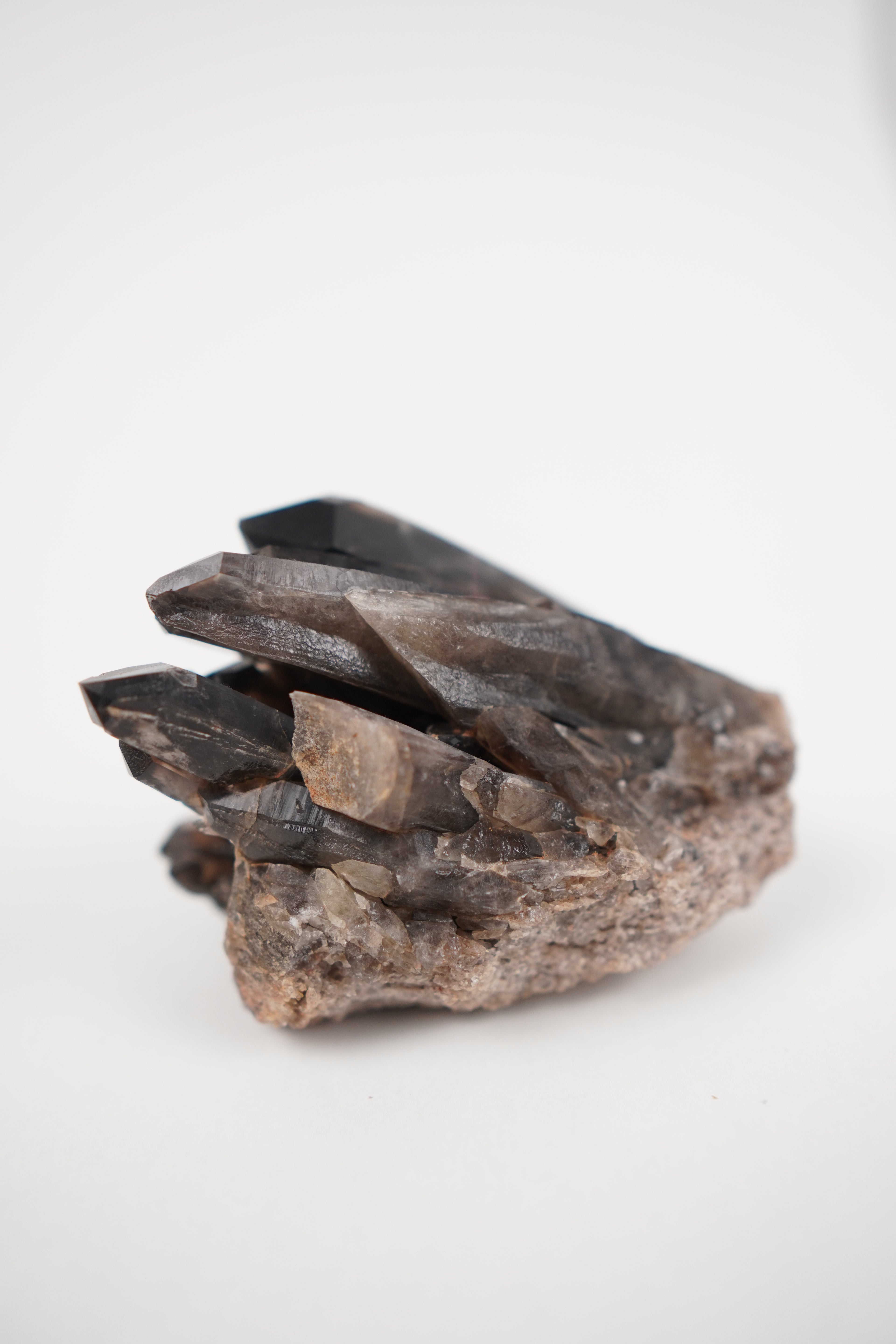 Smoky Quartz Cluster