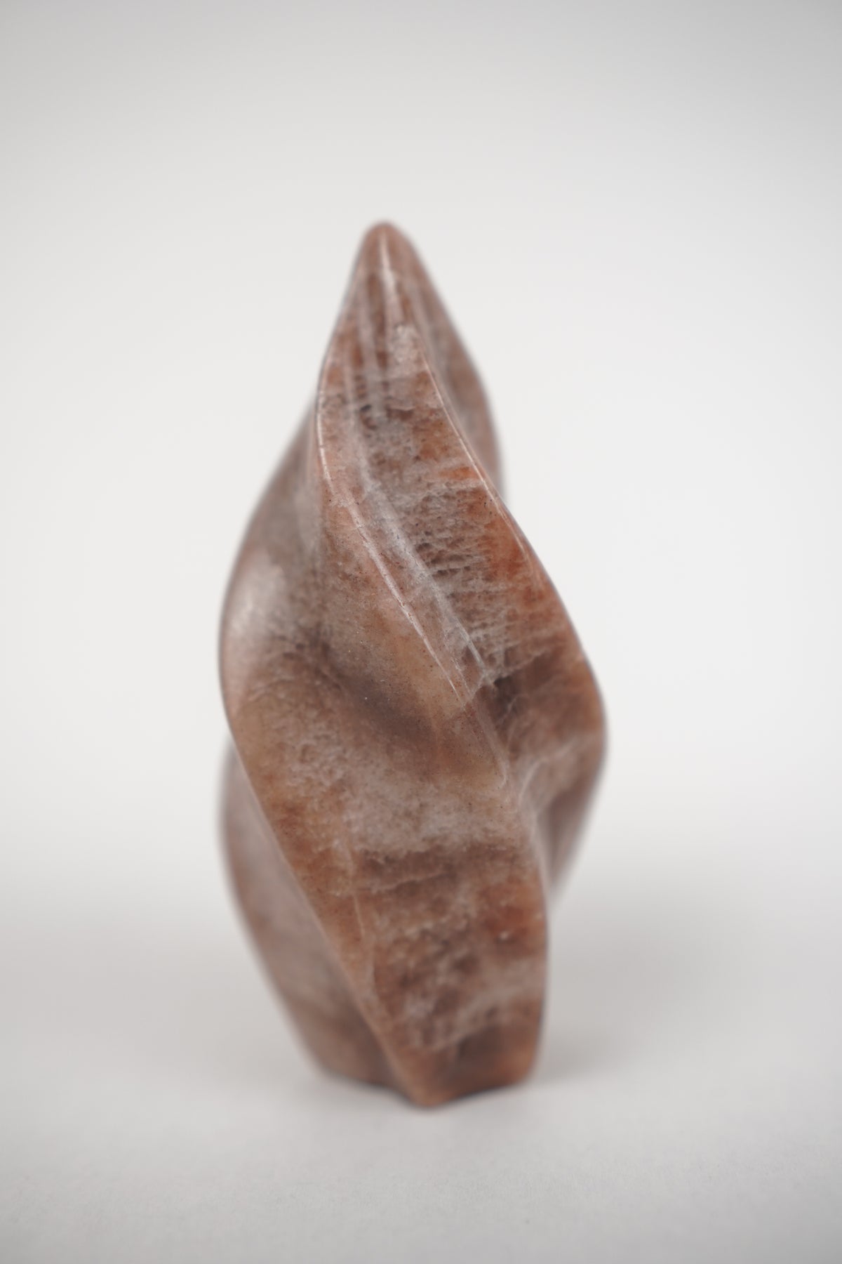 Peach Moonstone Swirly Flames- Choose Your Own