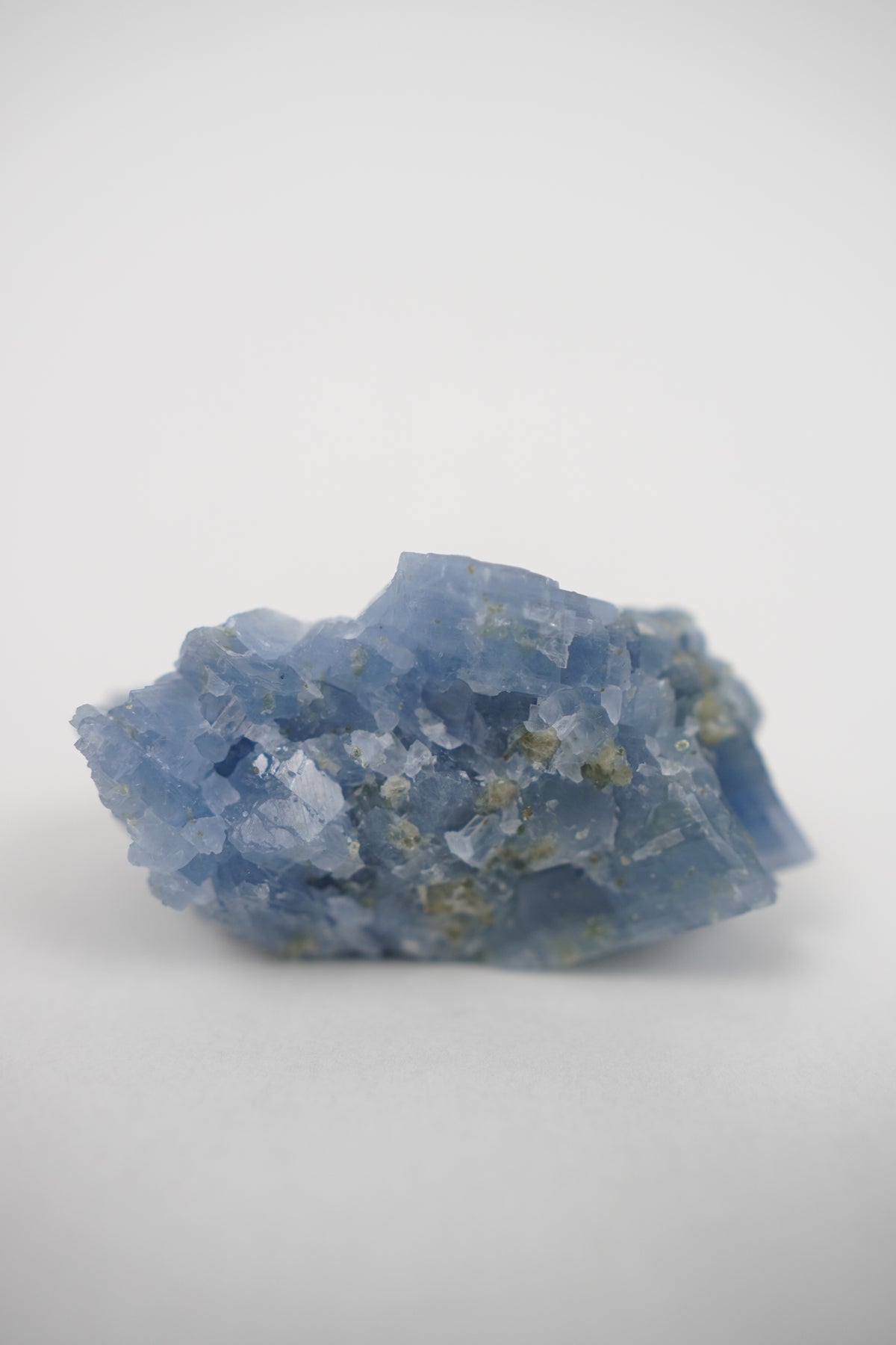 Blue Calcite Raw