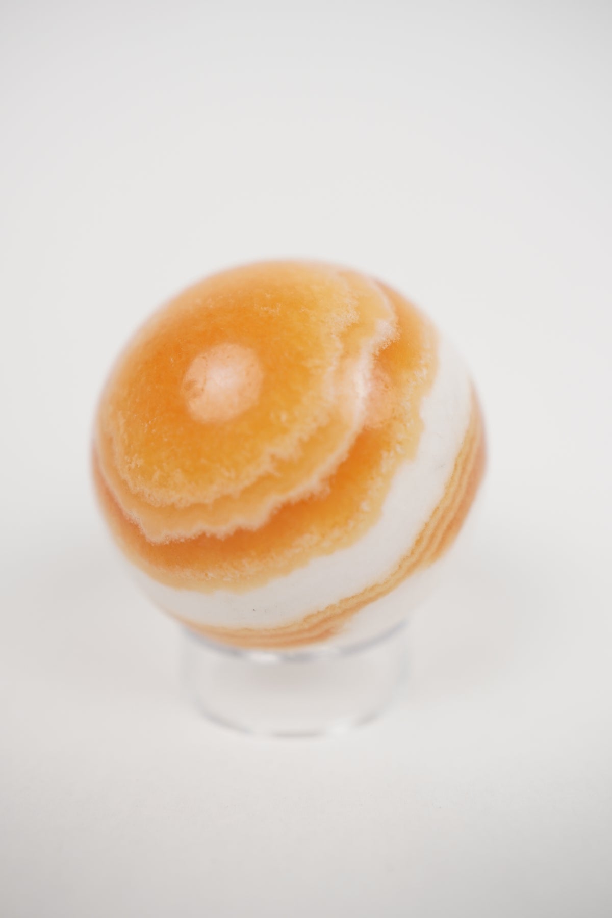Orange Calcite Sphere