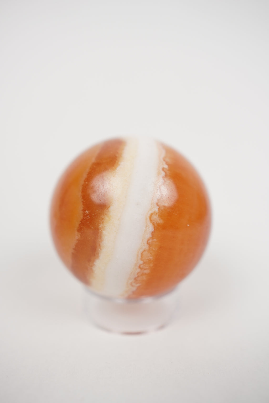 Orange Calcite Sphere