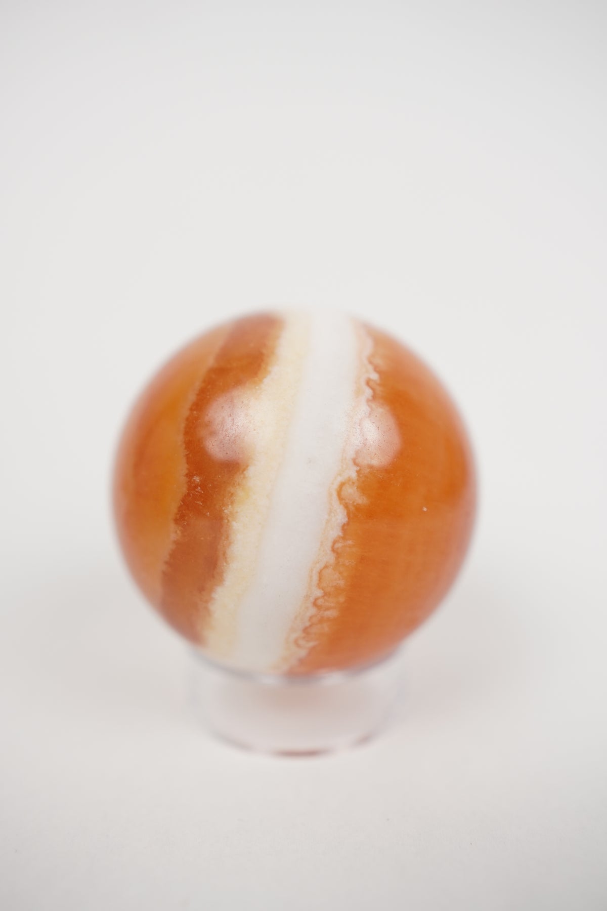 Orange Calcite Sphere