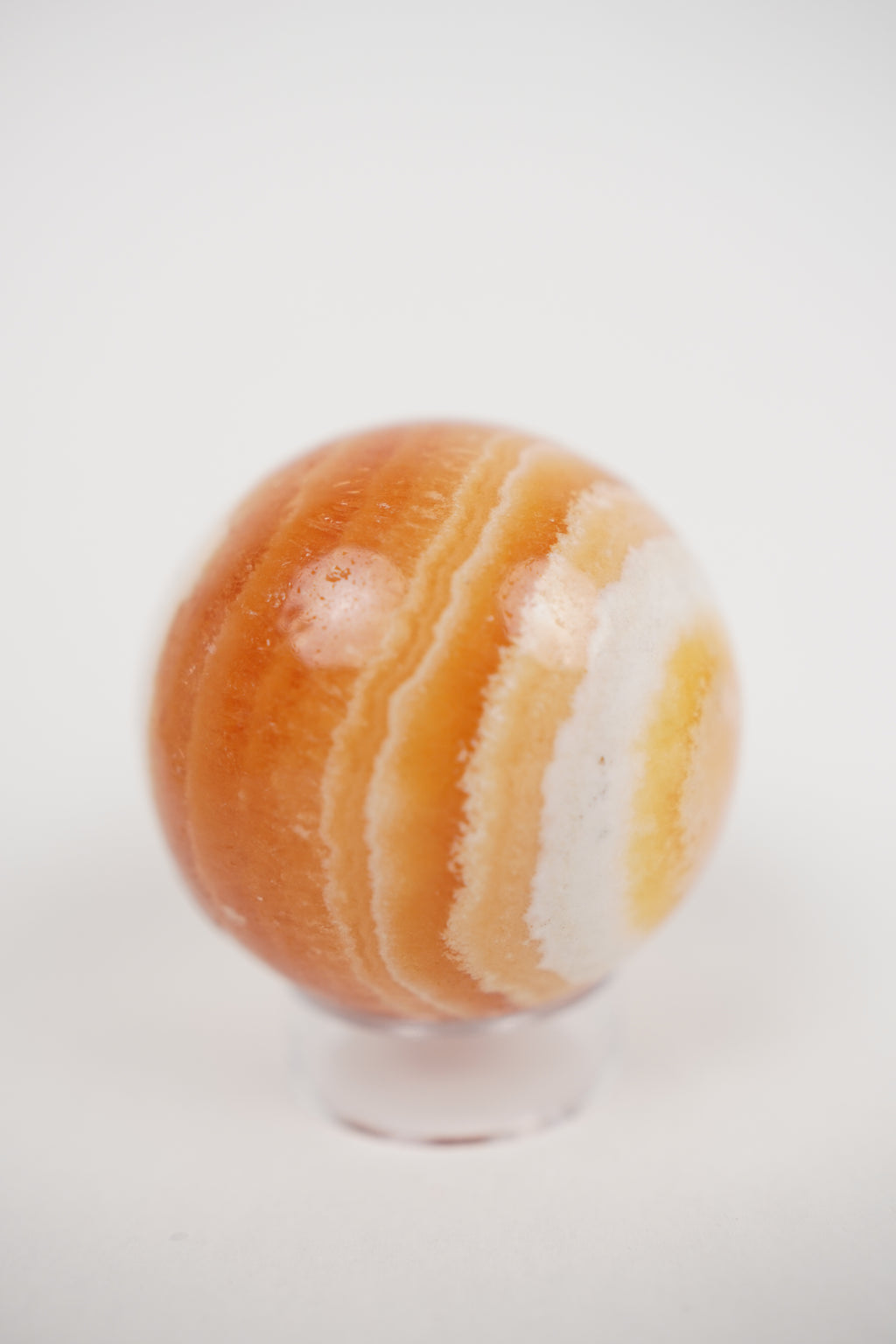 Orange Calcite Sphere