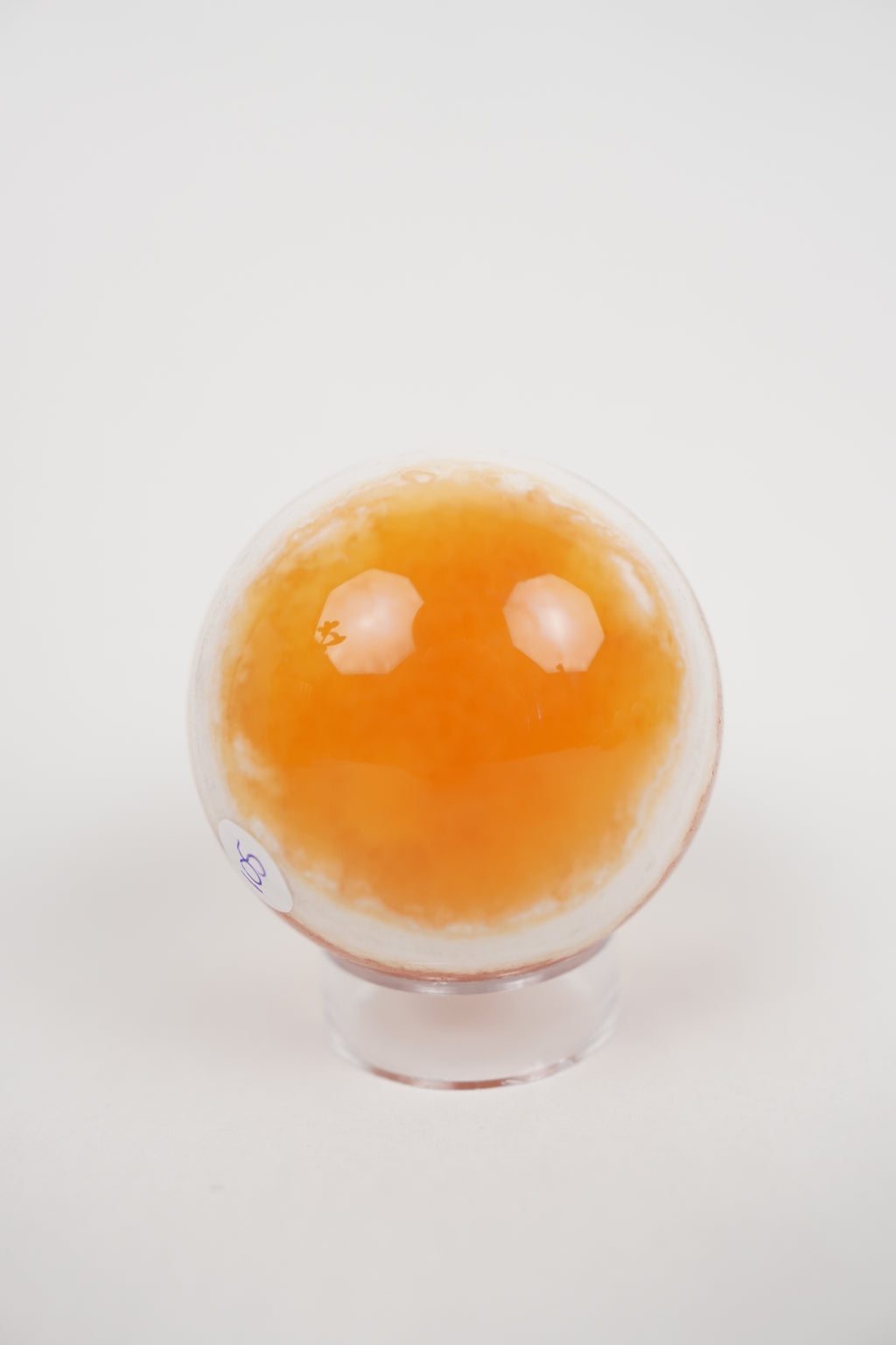 Orange Calcite Sphere