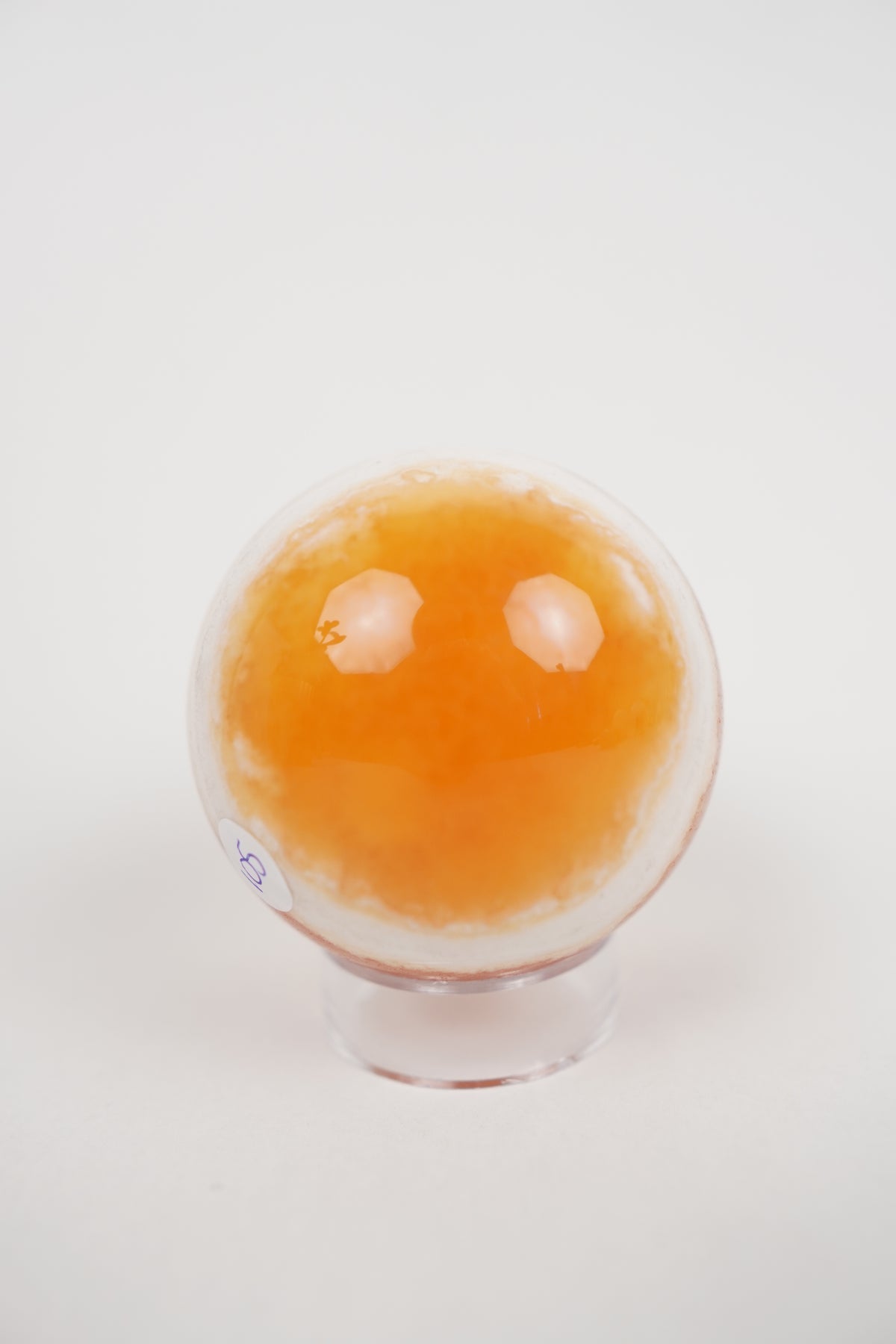 Orange Calcite Sphere