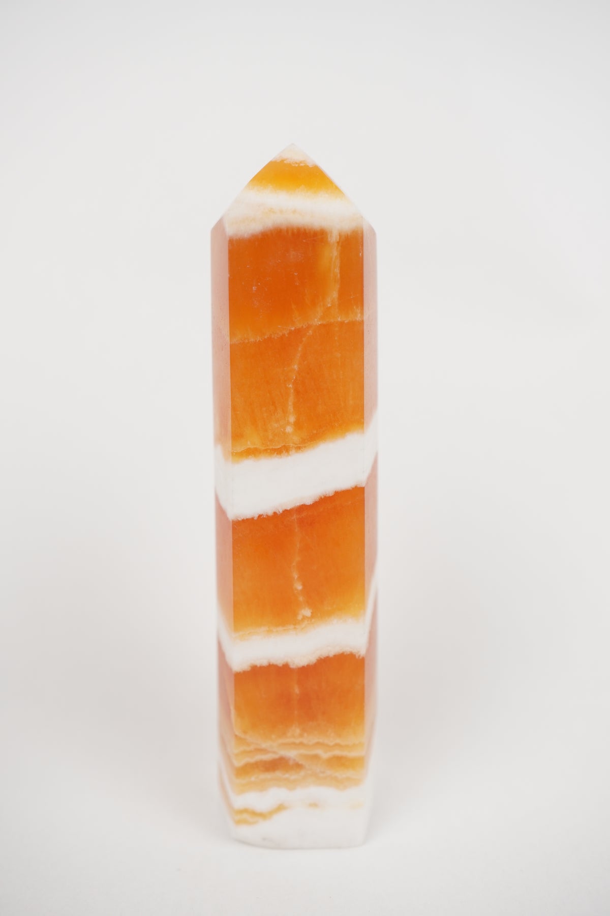 Orange Calcite Tower