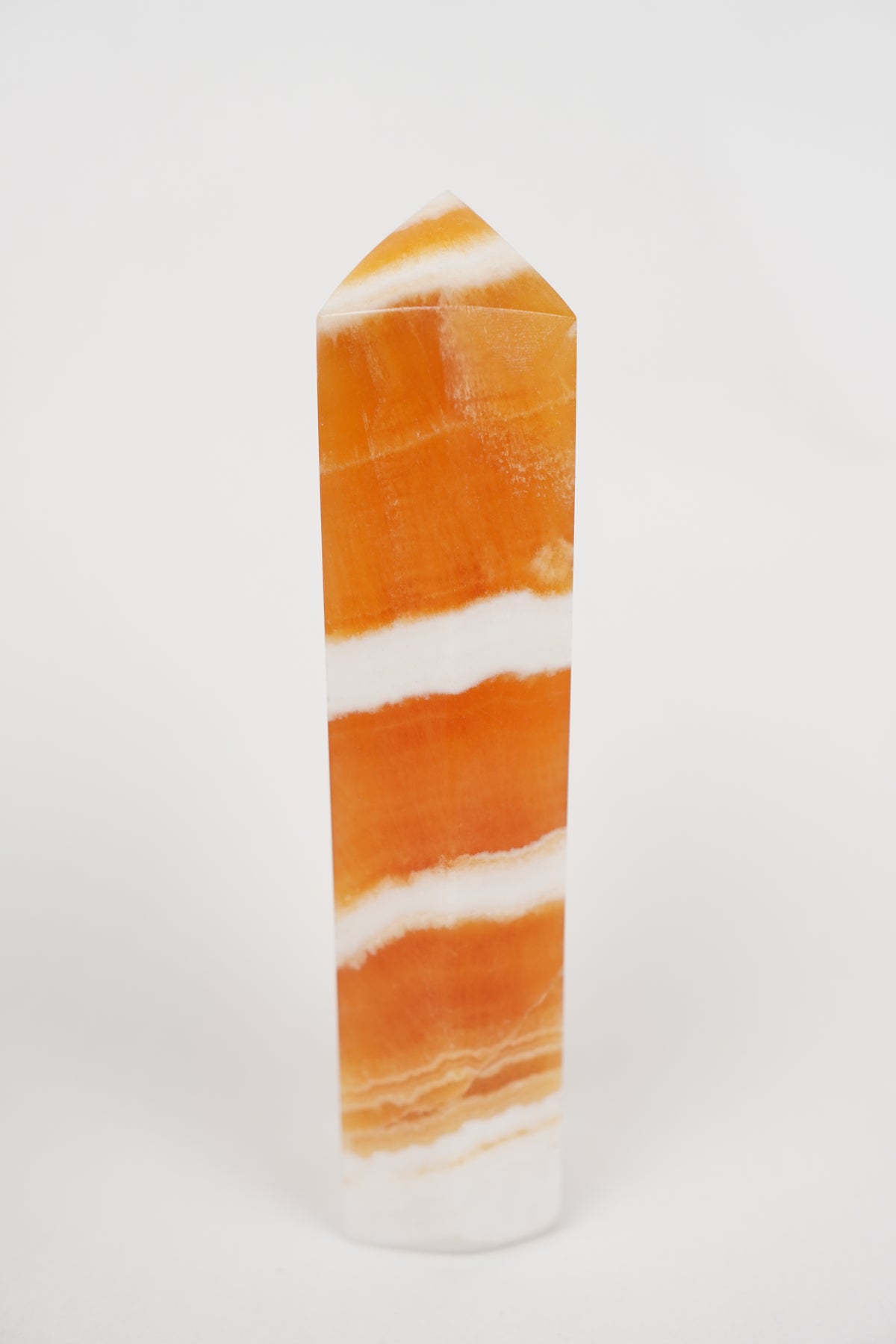 Orange Calcite Tower