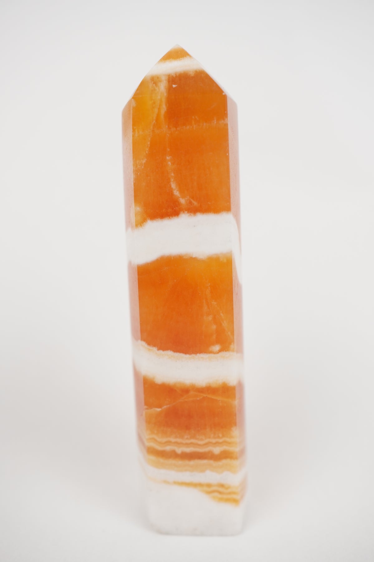 Orange Calcite Tower