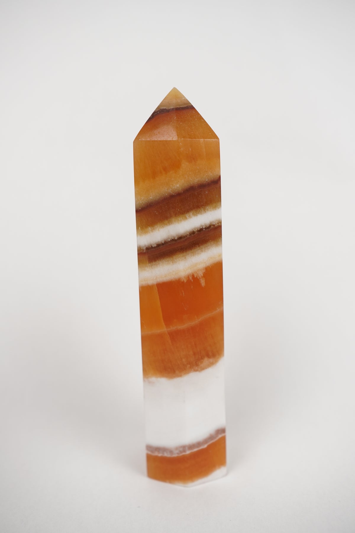 Orange Calcite Tower