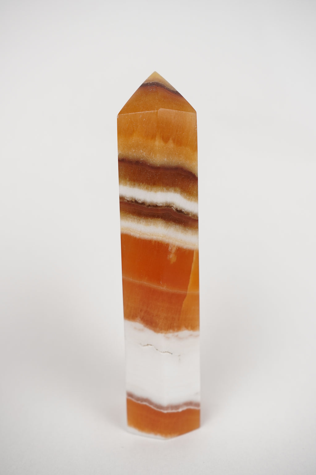 Orange Calcite Tower