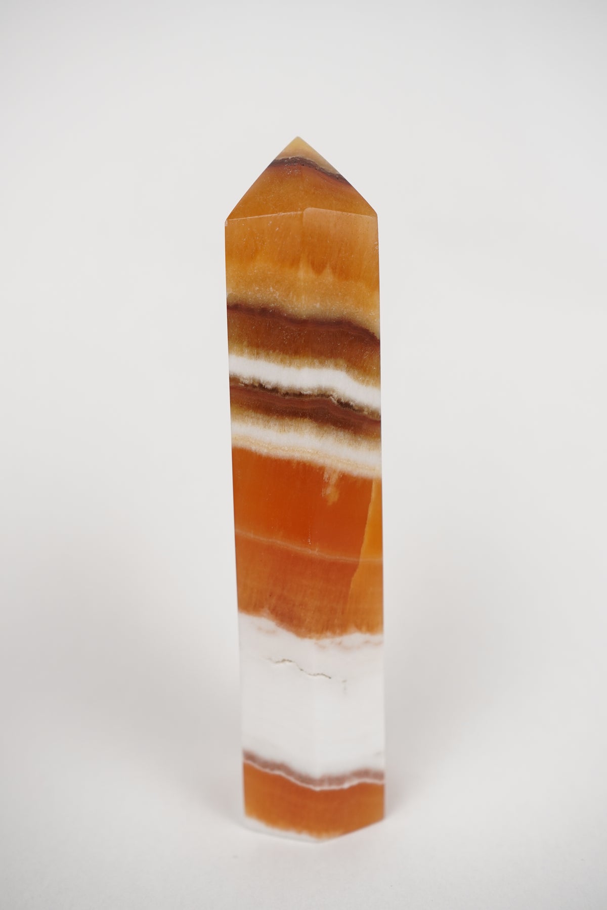 Orange Calcite Tower