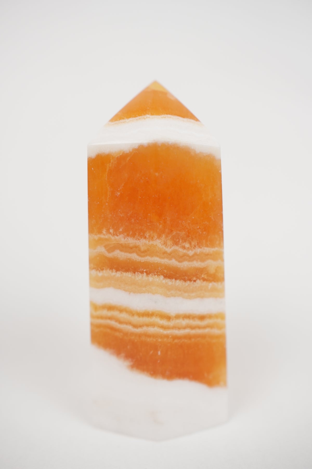 Orange Calcite Tower