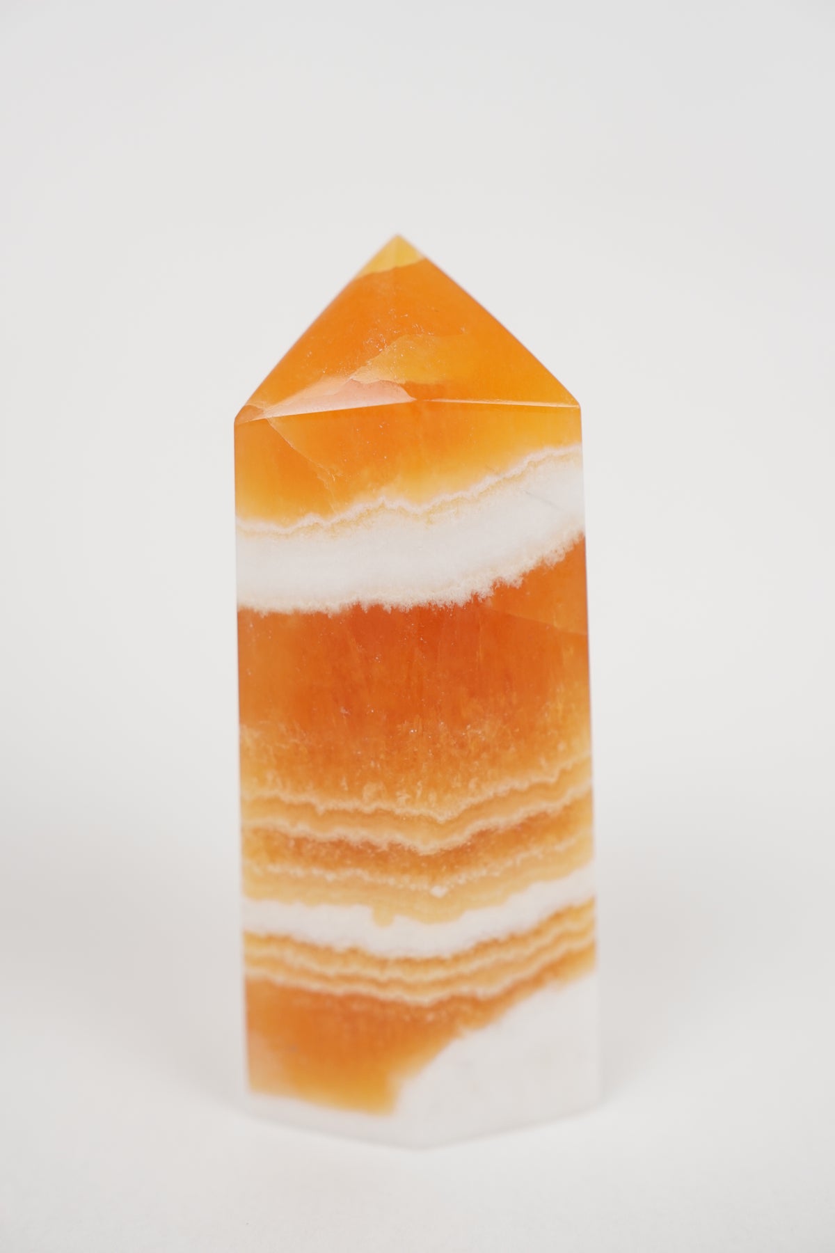Orange Calcite Tower