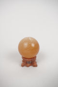 Optical Honey Calcite Sphere