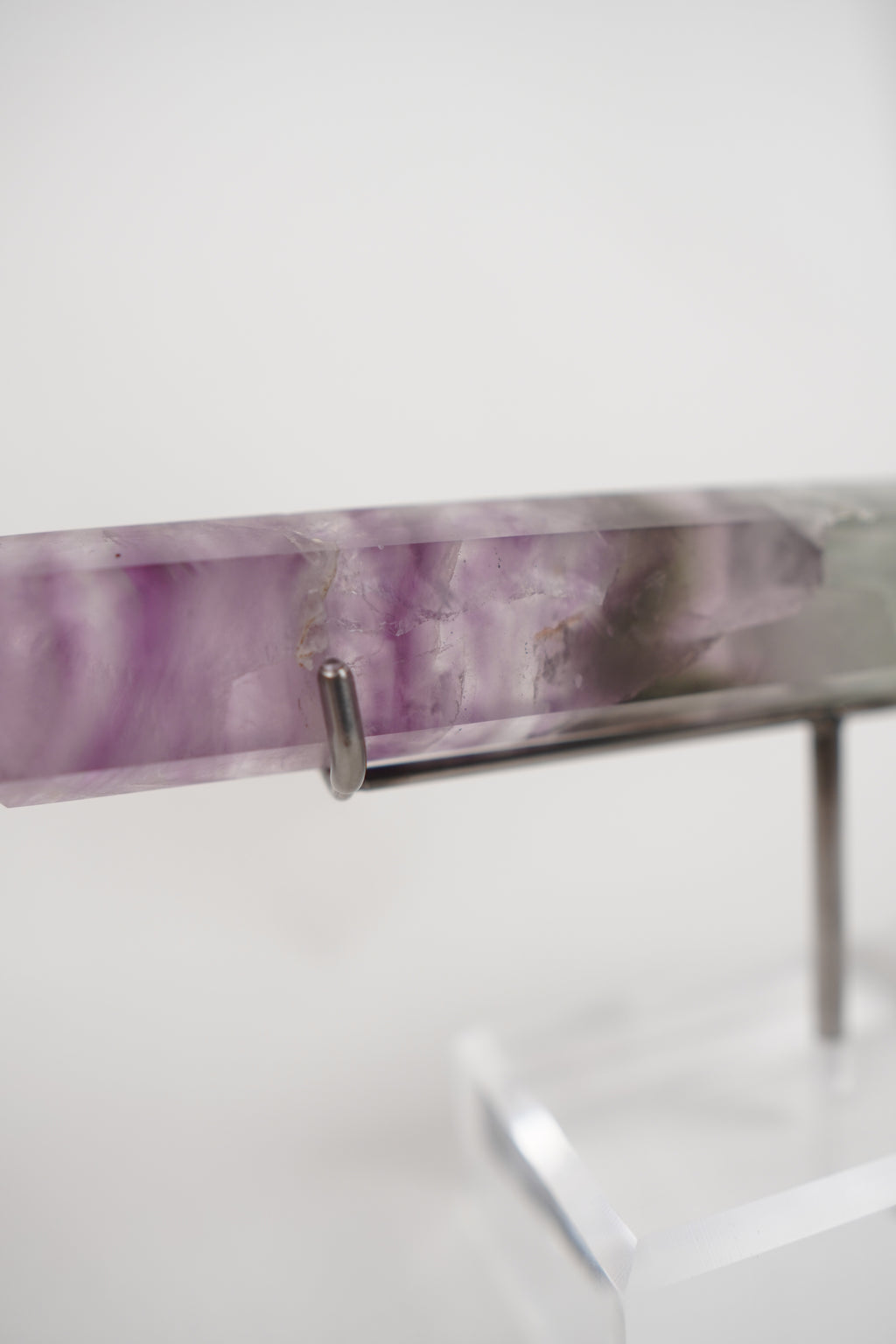 Fluorite DT on Custom Stand