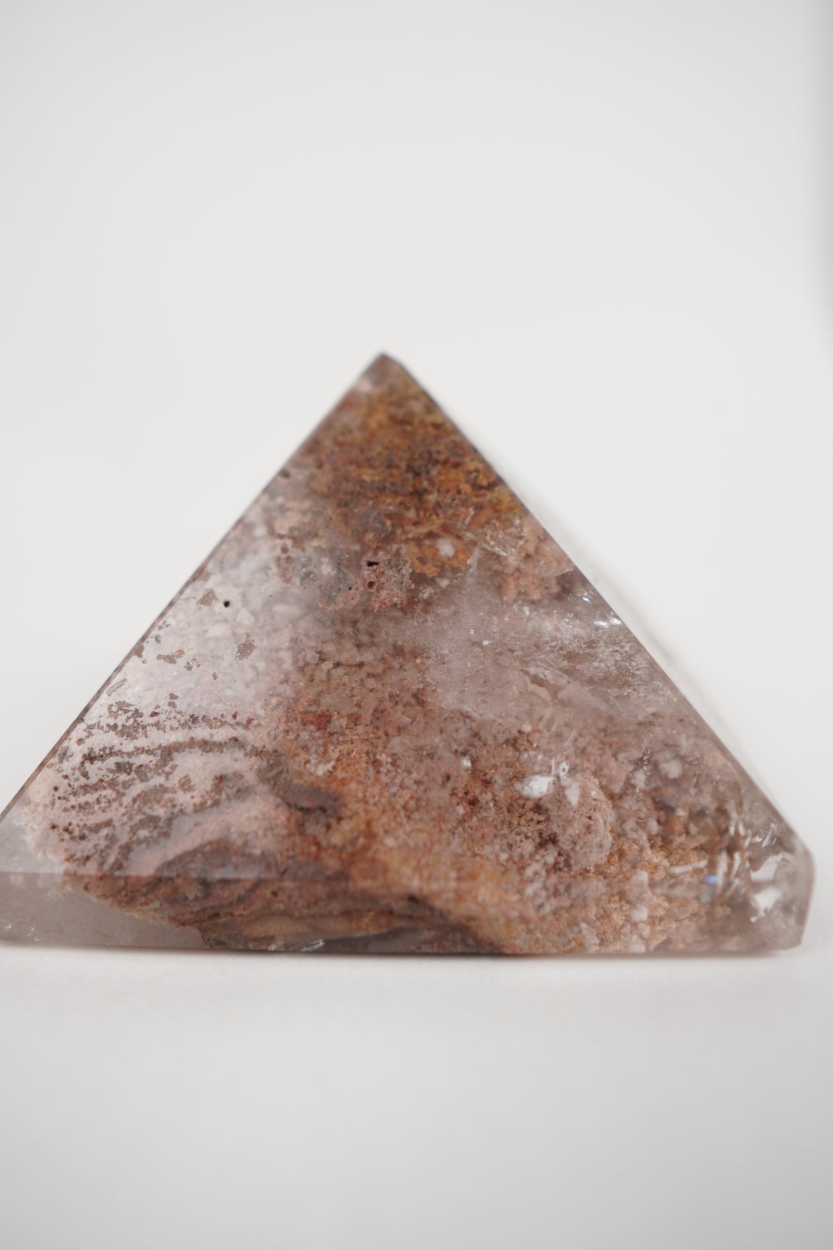 Garden Quartz Pyramid