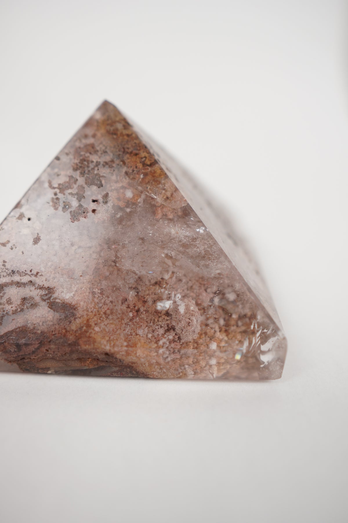 Garden Quartz Pyramid