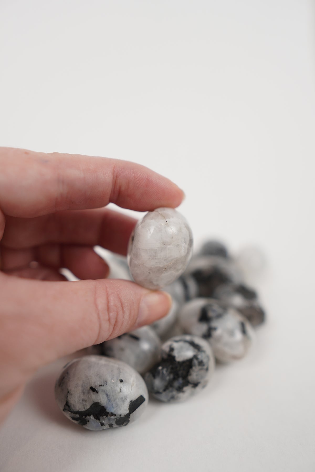 Moss Agate Tumble