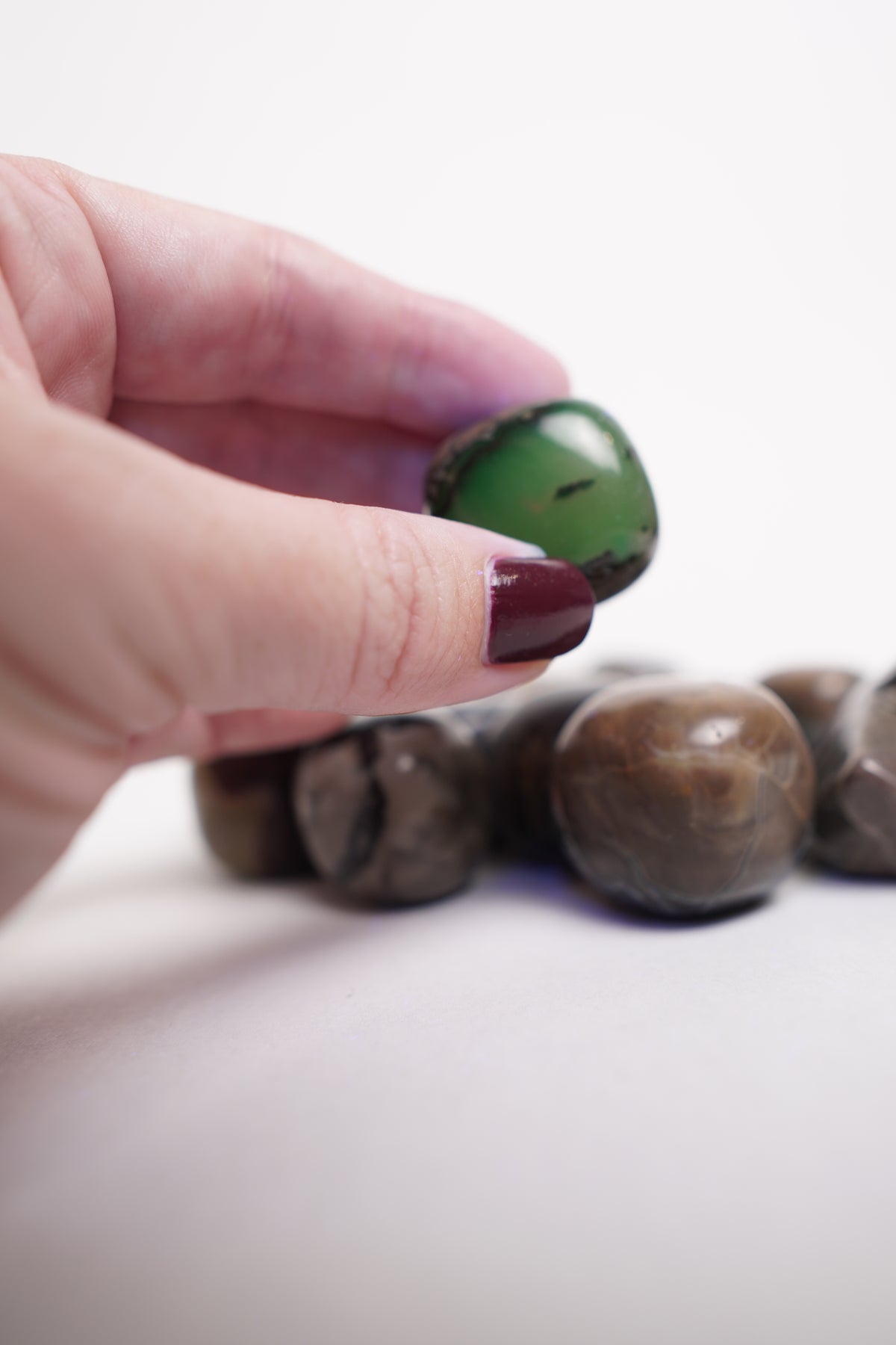 Volcano Agate Tumble