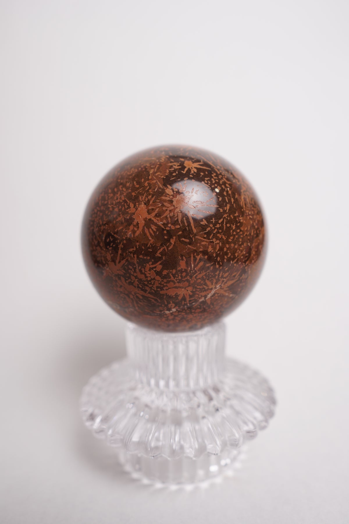 Coral Jade Sphere